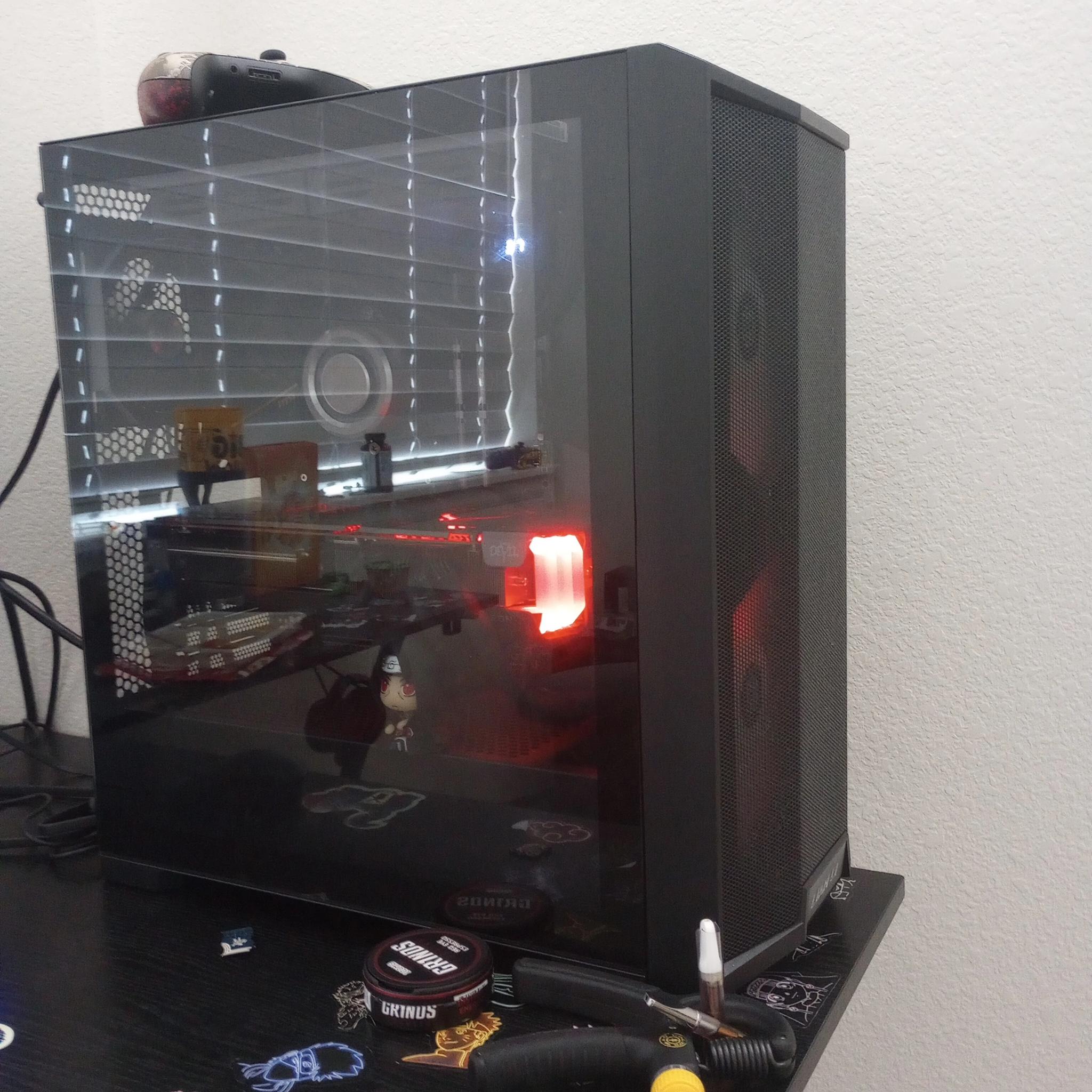 1440p beast gaming PC Ryzen 9 5900x CPU, red devil 6900xt gpu, msi meg ace x570 max motherboard