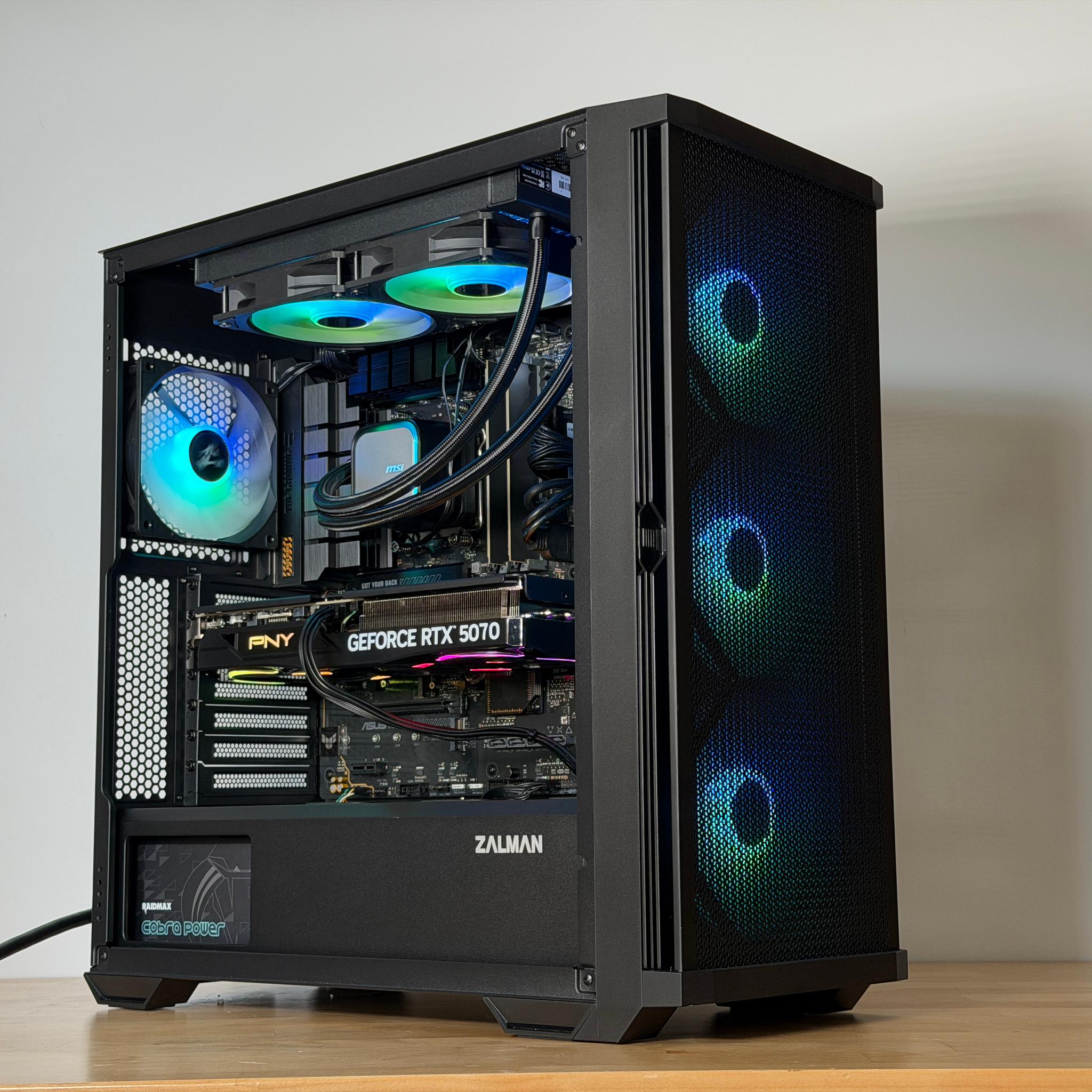 Ryzen 5 9600x RTX 5070 Gaming PC