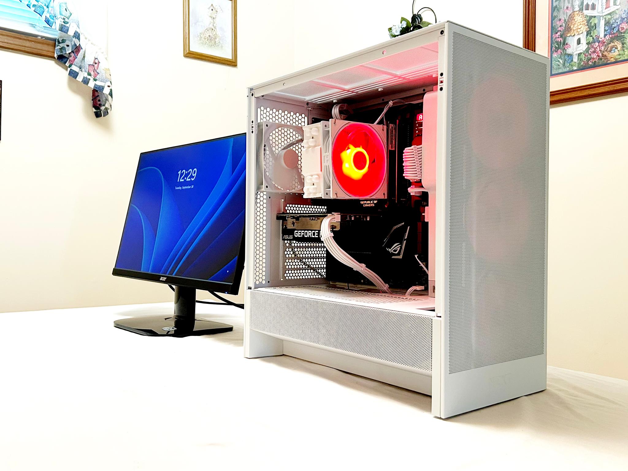 ⚡ Gaming PC – Intel i7 8700K | RTX 3060 12GB | 32GB RAM | 1TB NVMe SSD