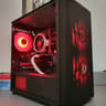 Red, White and Black E-Sports Machine! Ryzen 5*, GTX 1060 6GB, 16GB, 1TB Total Storage, Wi-Fi + BT