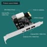 Firewire Card Internal Firewire Port Cards 1394A PCIE 4-Ports FireWire 400 Expansion Card