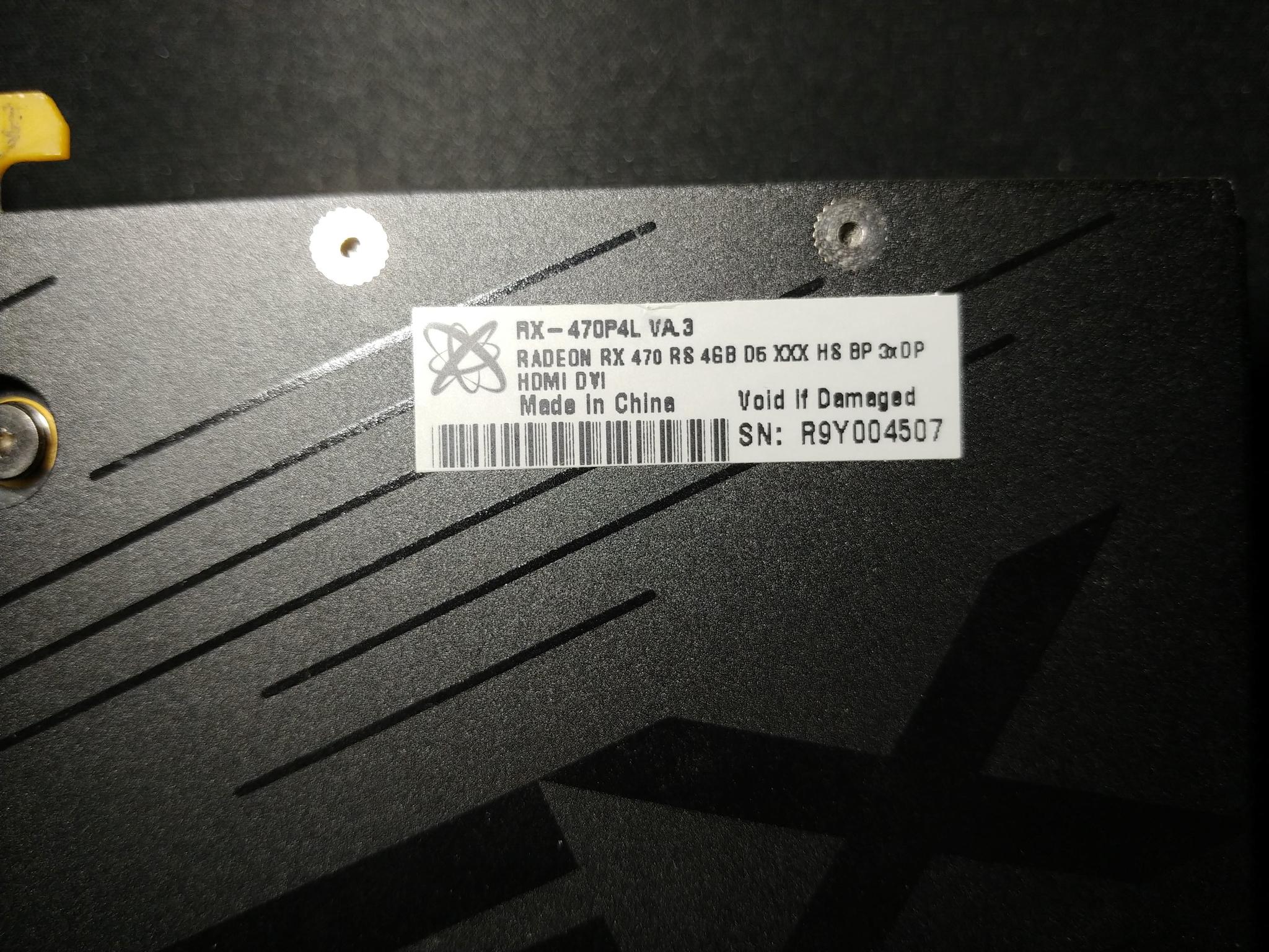 XFX RX 470 4GB