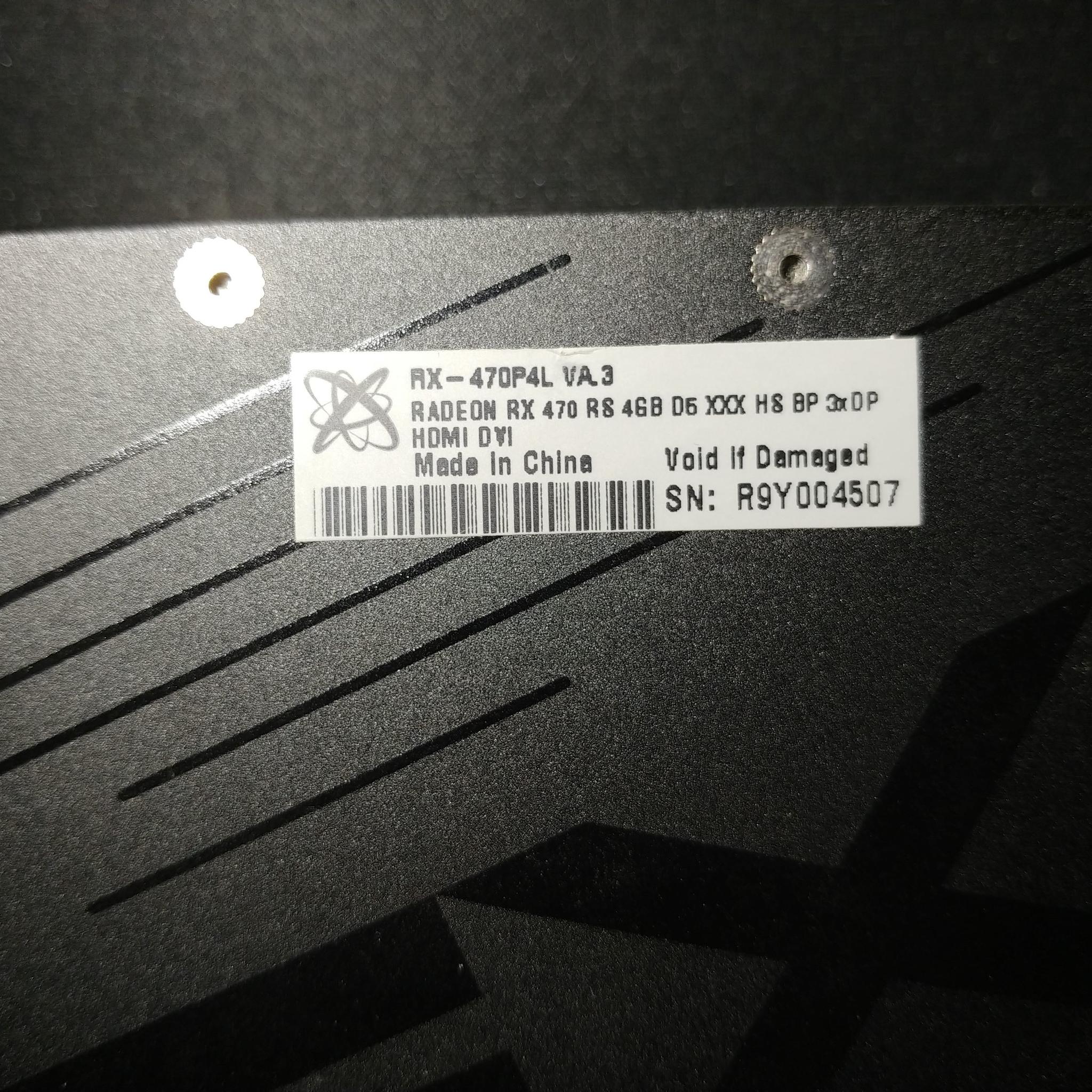 XFX RX 470 4GB