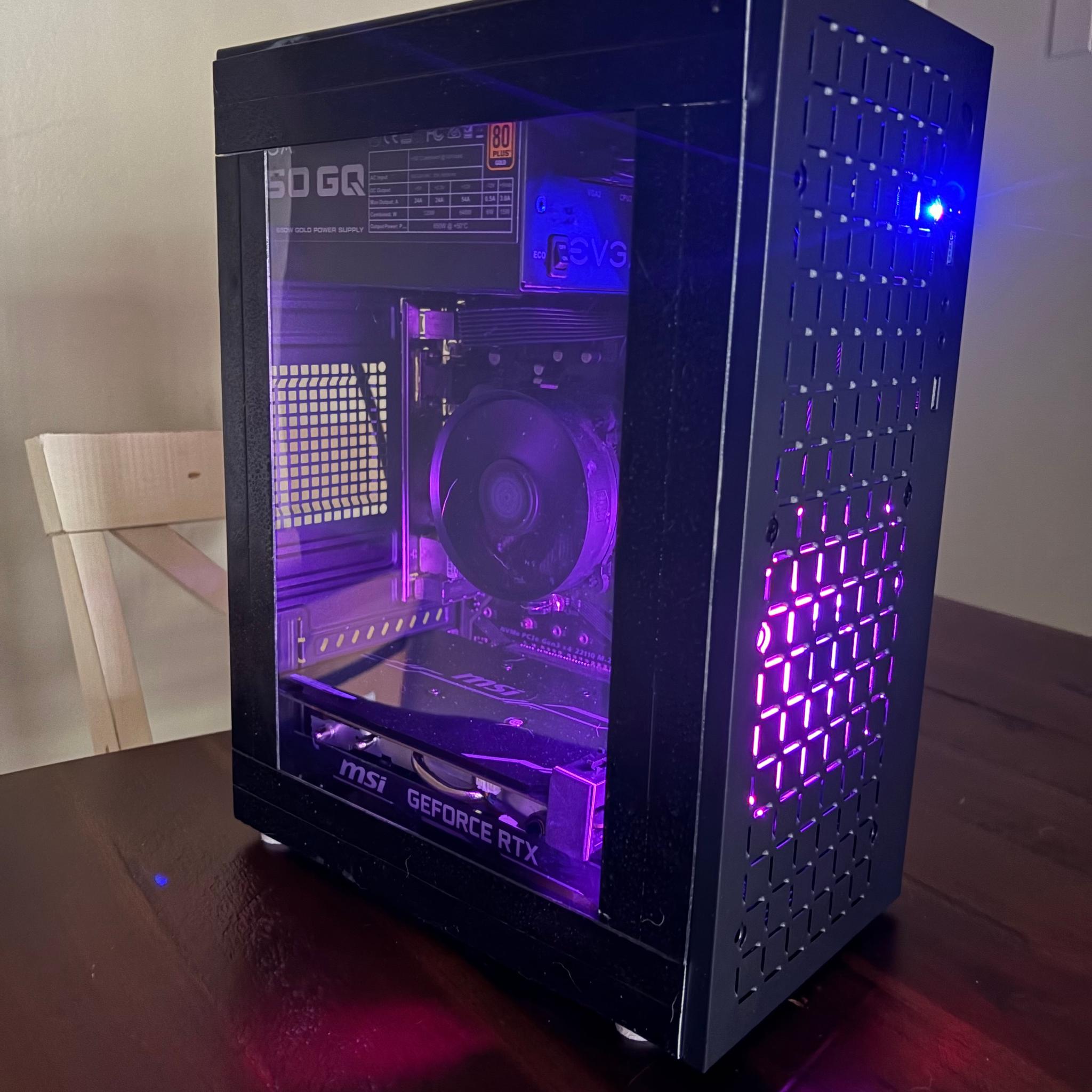 GeForce RTX 2060 Custom Gaming PC - Ryzen 5 5500, 16GB RAM, 1TB SSD