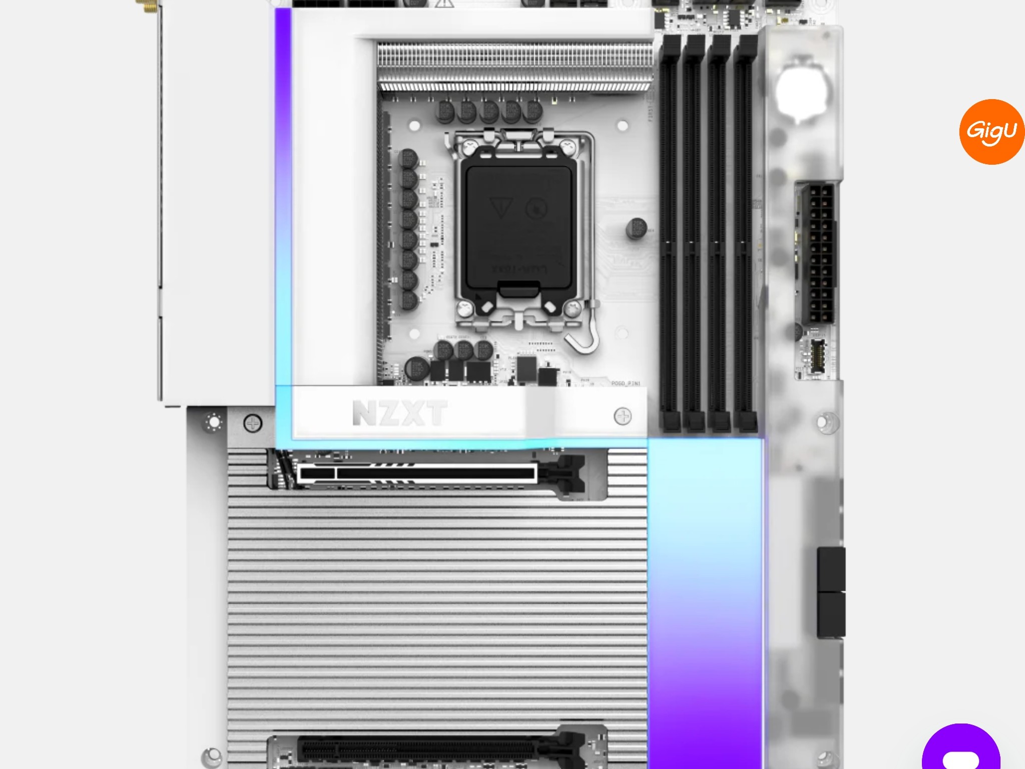 NZXT N9 Z890 + 270 kplus + 500GB NMVE  Z890 LGA 1851 ATX DDR5 WIFI 7 Gaming