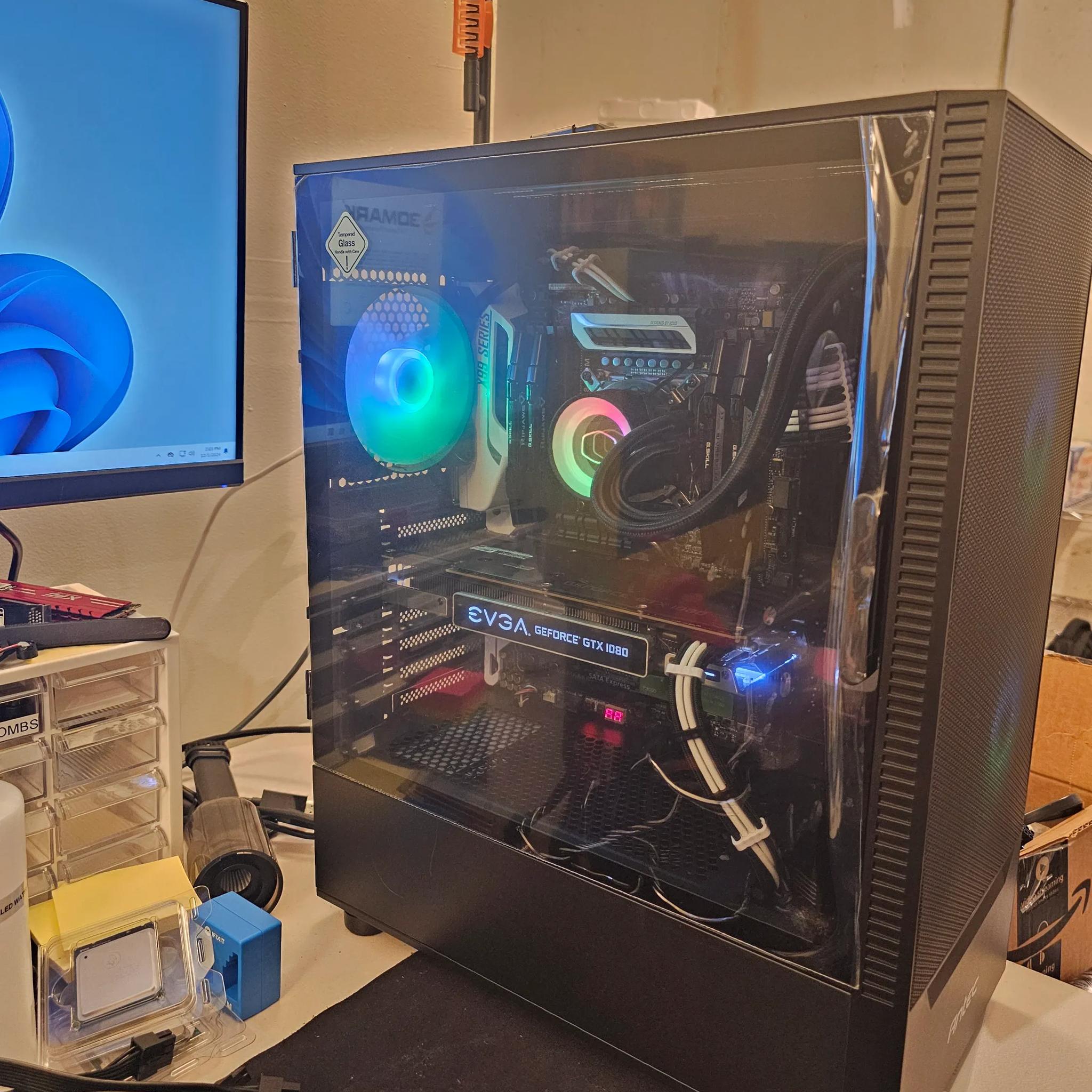 Entry Level Gaming PC I7-6850K GTX 1080 RGB