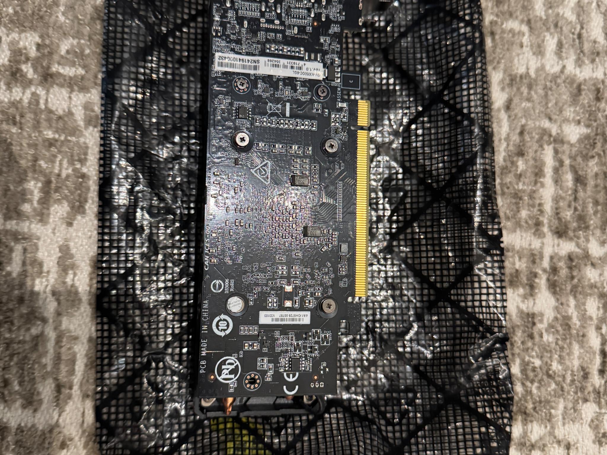 Low Profile RTX 3050 6GB GDDR6
