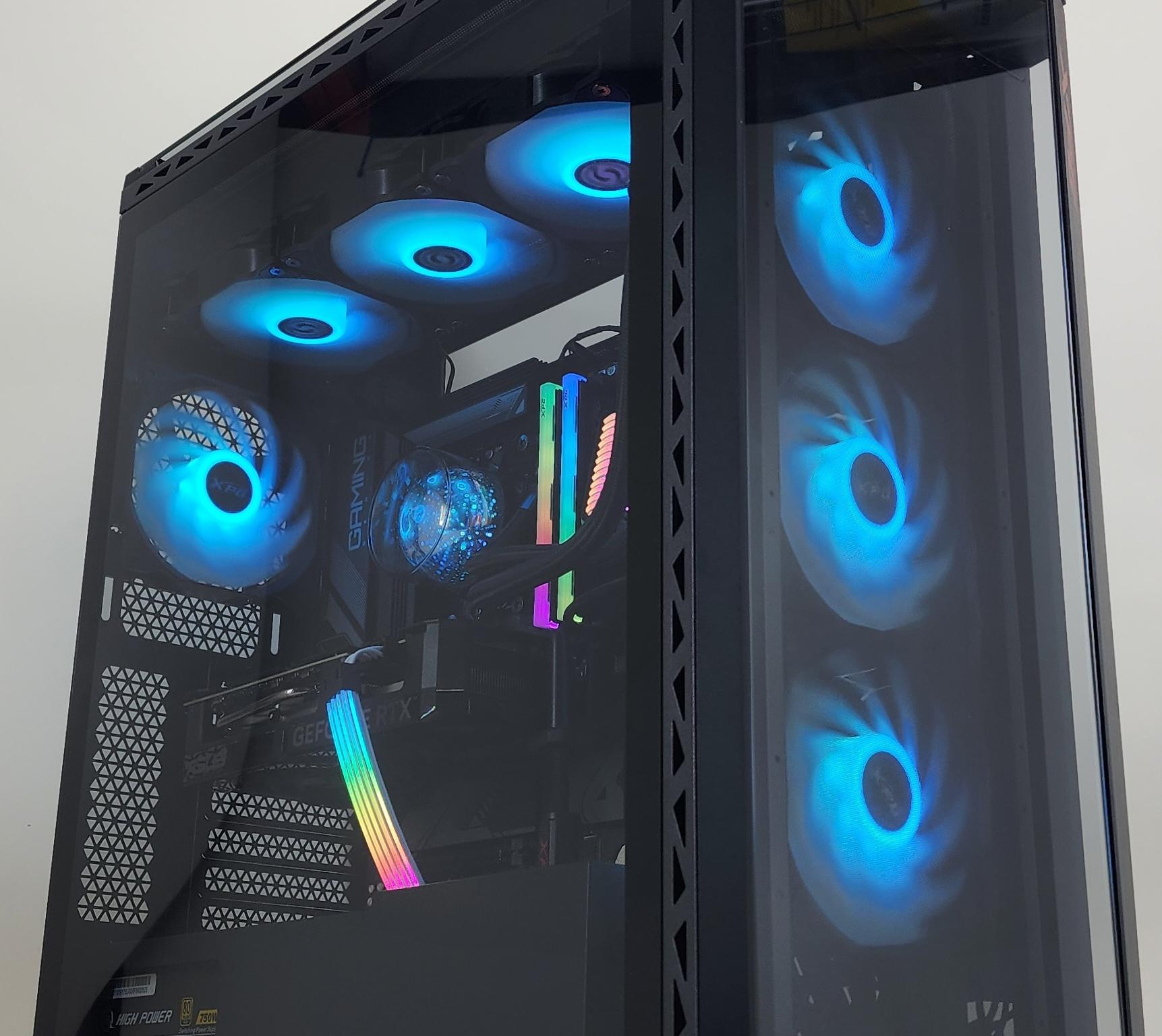 Gaming PC Ryzen 5 7600X3D 32GB RAM 1TB SSD RTX 4070 12GB Windows 11 Computer