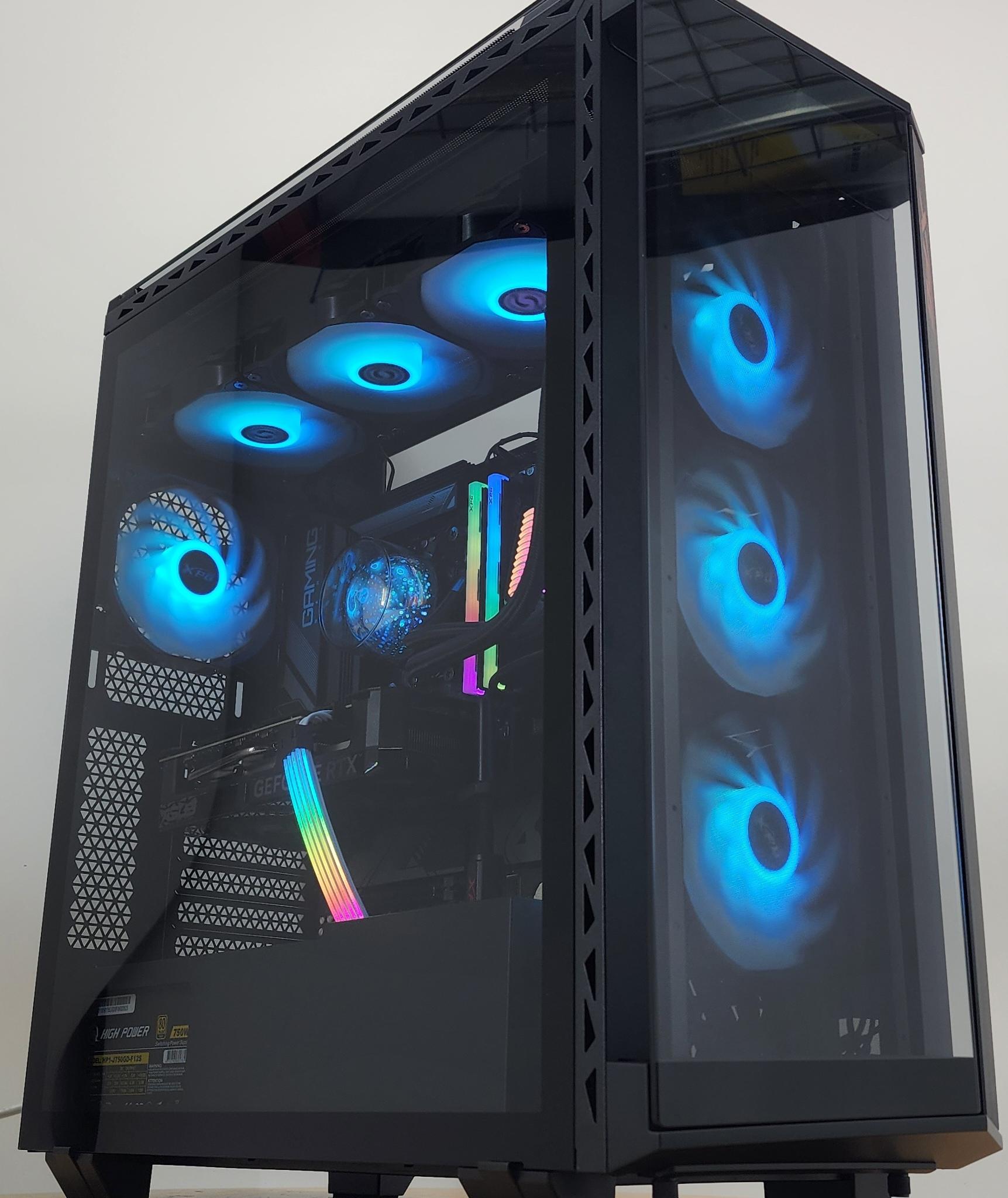 Gaming PC Ryzen 5 7600X3D 32GB RAM 1TB SSD RTX 4070 12GB Windows 11 Computer