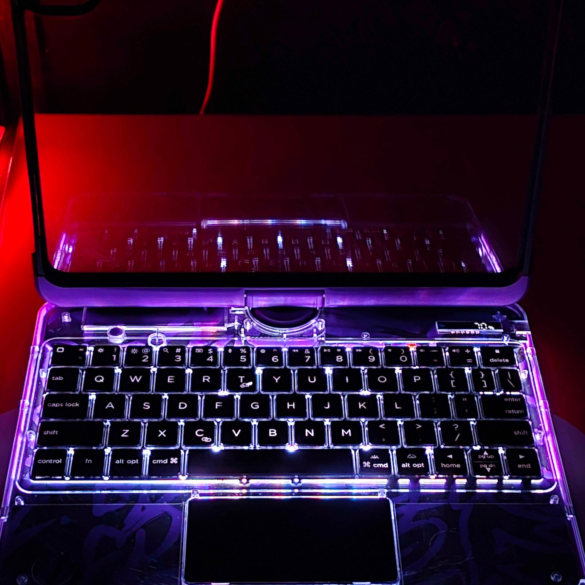 ON SALE! | Tiaota Transparent Case with Keyboard for iPad