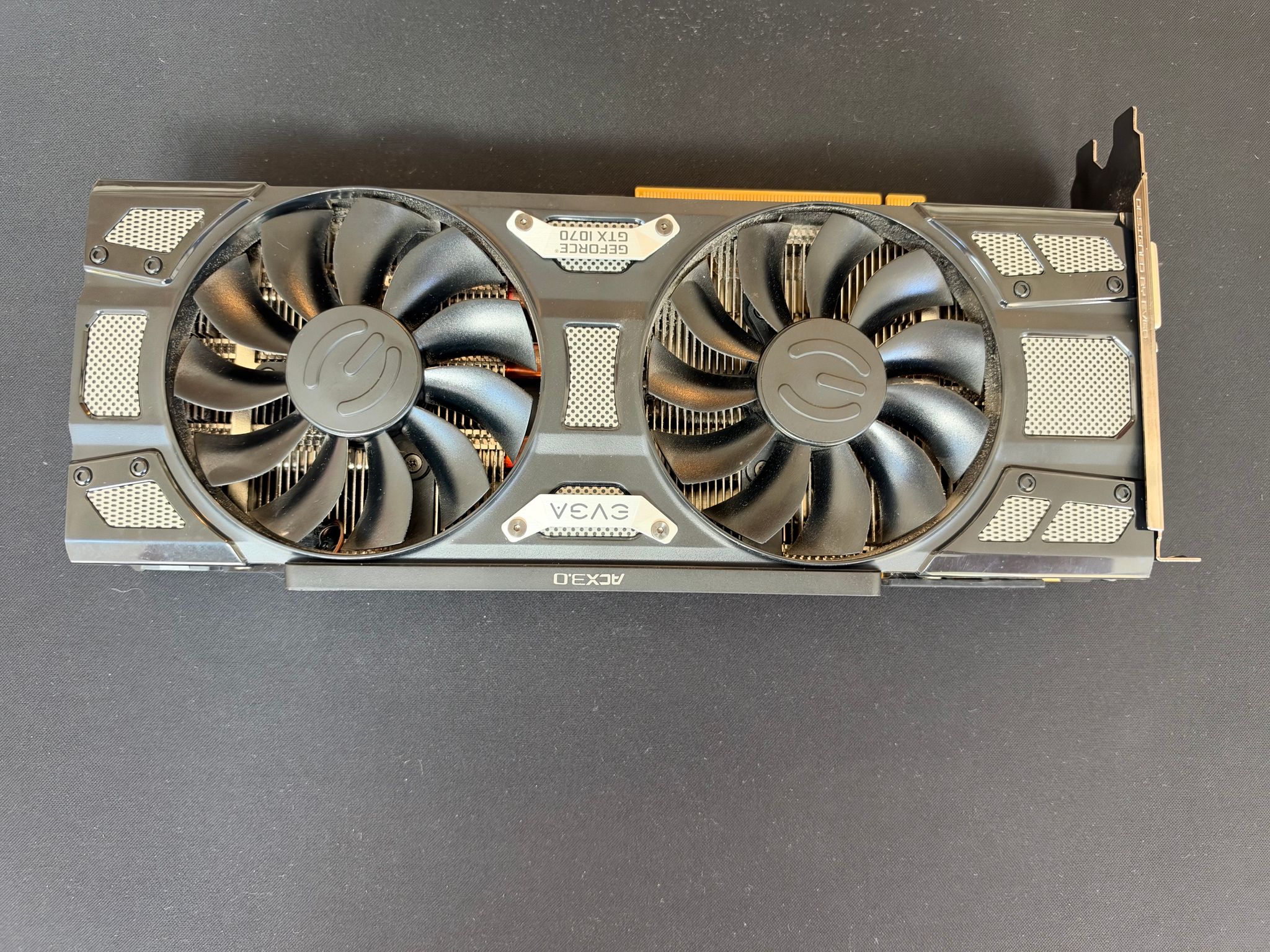 EVGA Nvidia GeForce GTX 1070 SC Gaming ACX 3.0 Black Edition 8GB GDDR5 Graphics Card 08G-P4-5173-KR