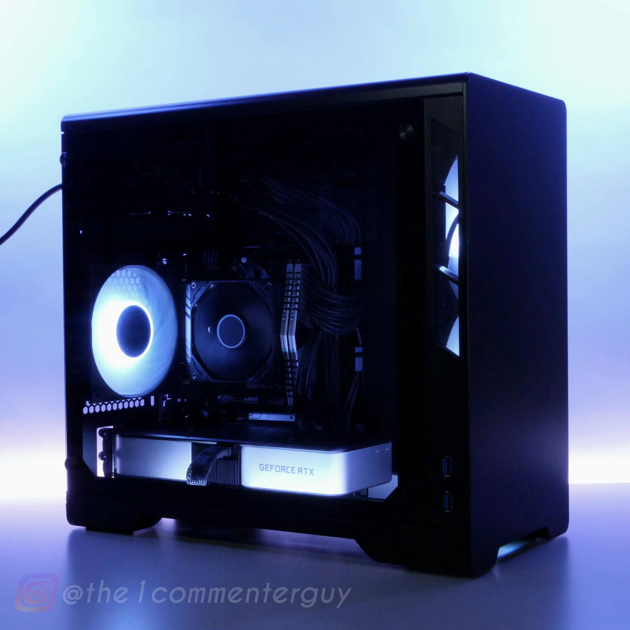 RTX 3060 ti, Intel 12100f itx gaming pc