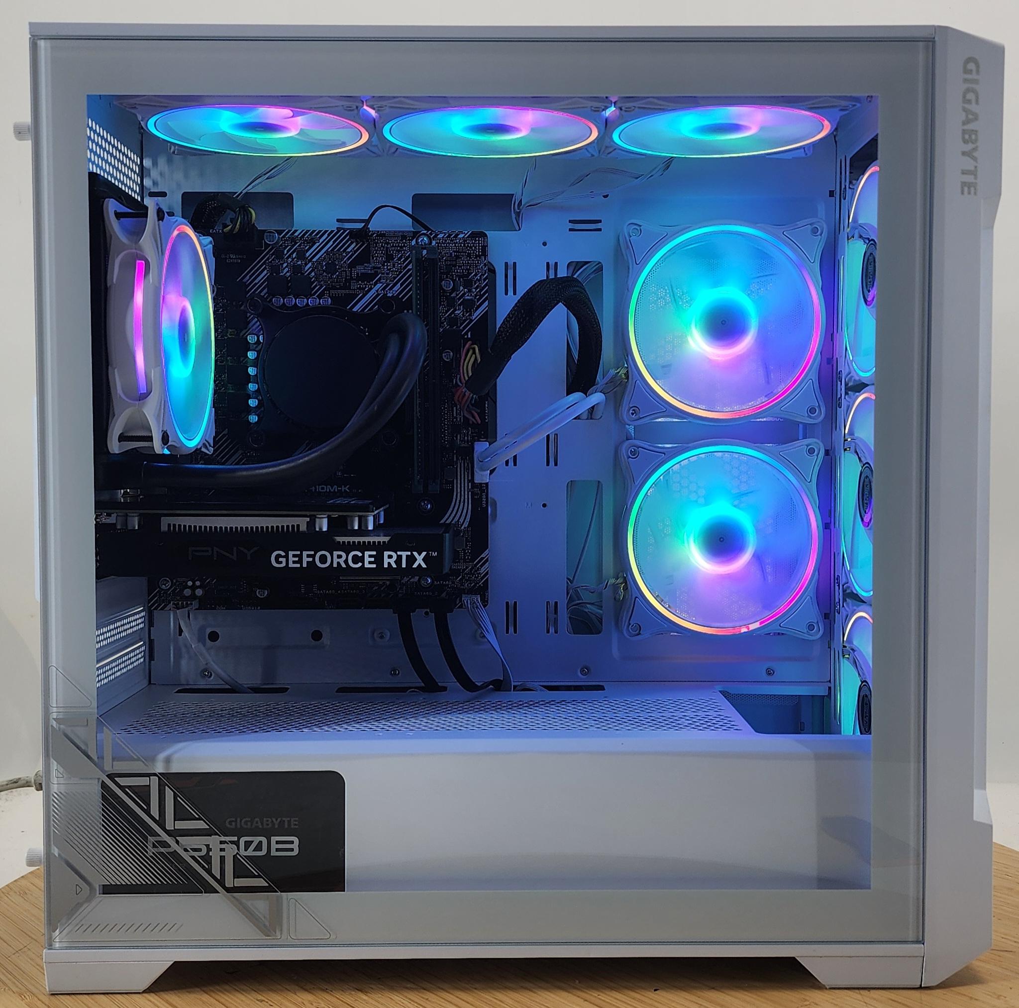 Gaming PC i5-10400F 8GB RAM 128GB SSD + 500GB HDD RTX 3050 6GB Win11 Computer