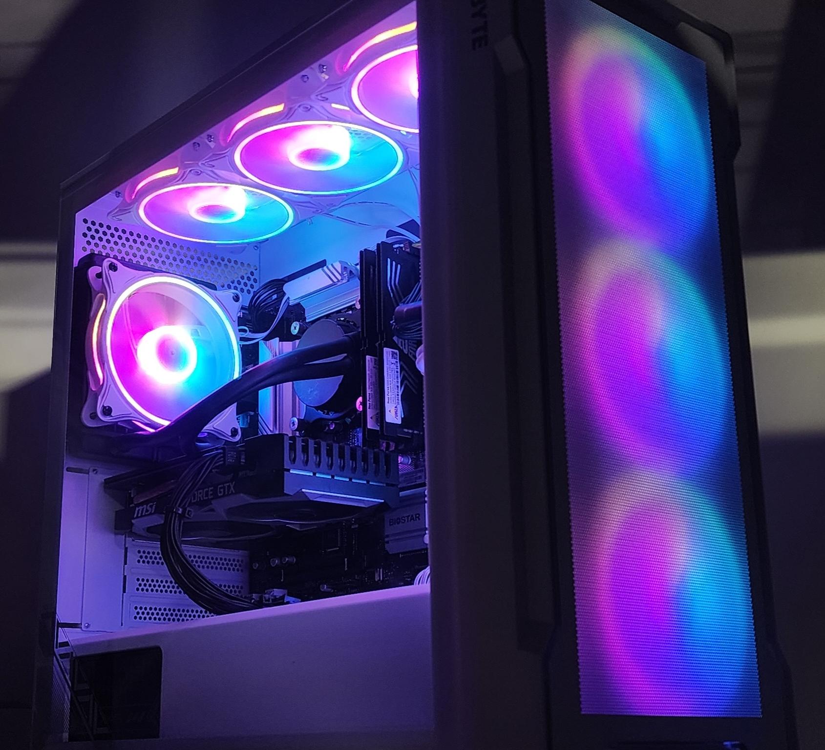 Gaming PC i5-10400F 16GB RAM 500GB SSD GTX 1660 Ti 6GB Windows 11 Computer
