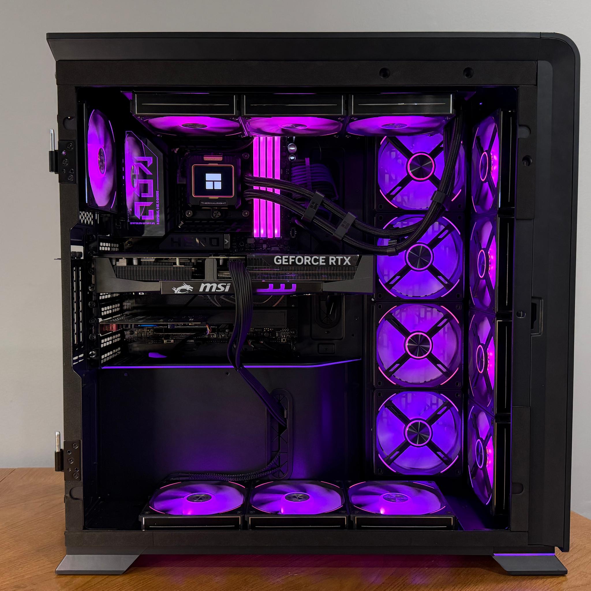 ULTIMATE RTX 5080 Gaming & AI Workstation | Ultra 9 285K | 64GB DDR5 | 11TB
