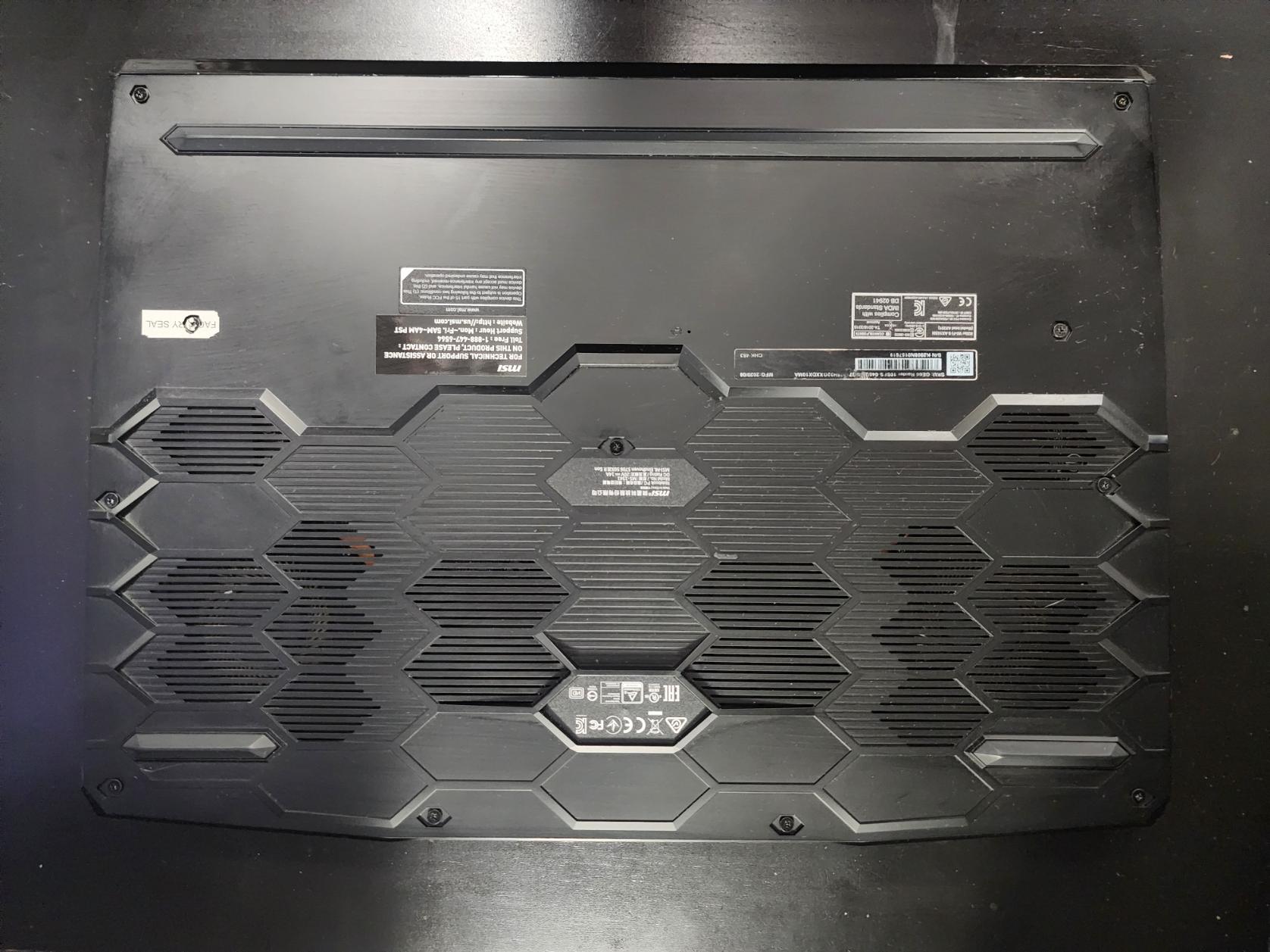 MSI Raider GE66 SFS 15.6" i7-10750H 32GB 2070 Super 1TB W11