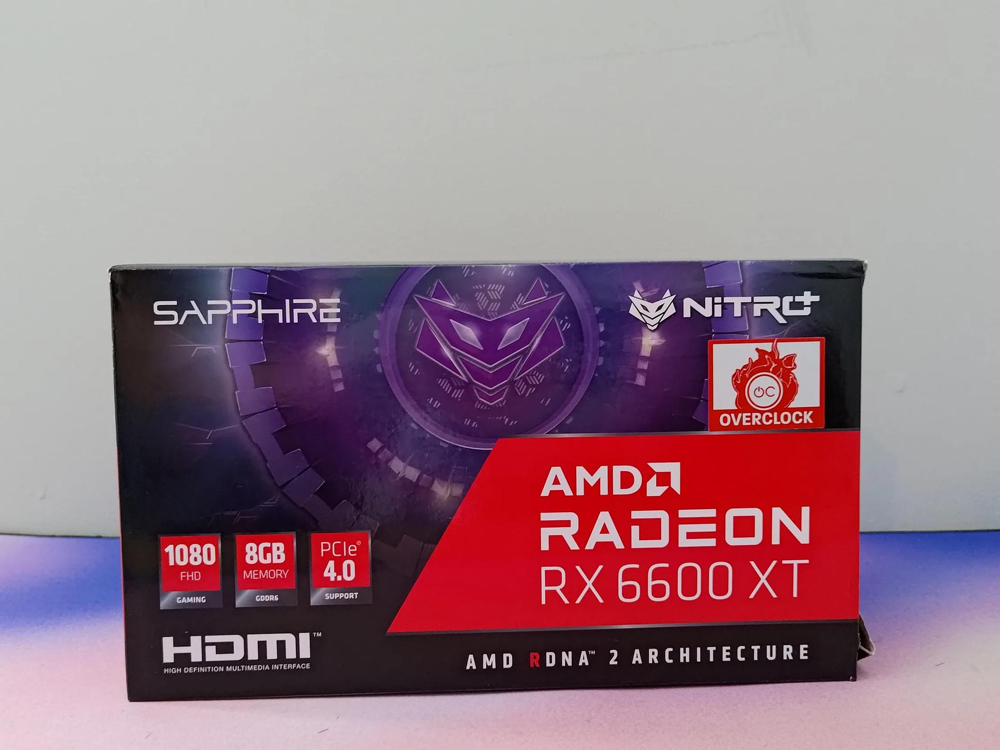 Sapphire Nitro RX 6600XT
