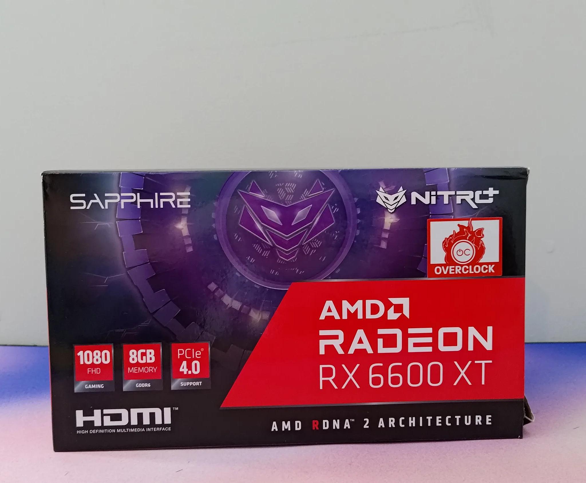 Sapphire Nitro RX 6600XT