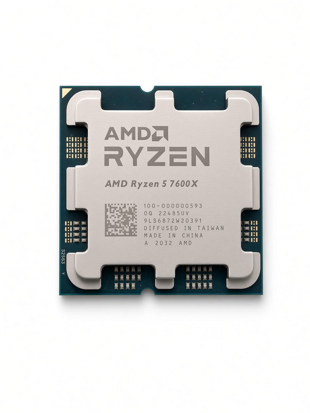 AMD Ryzen 5 7600X 6-Core 12-Thread AM5 CPU – Used, Tested, Clean