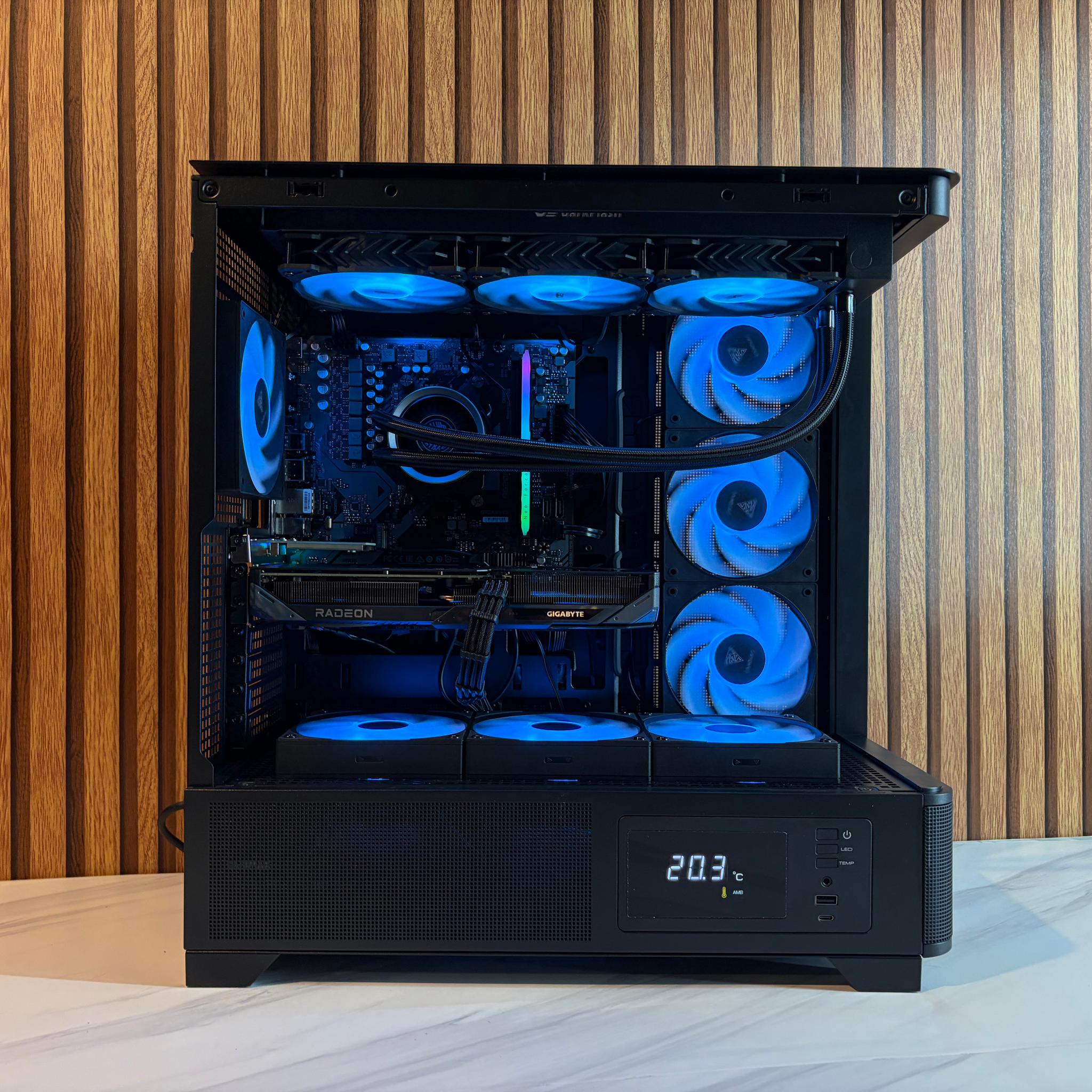9060XT 16GB | RYZEN 5 9600X  | 16GB DDR5 | 650W | 360MM