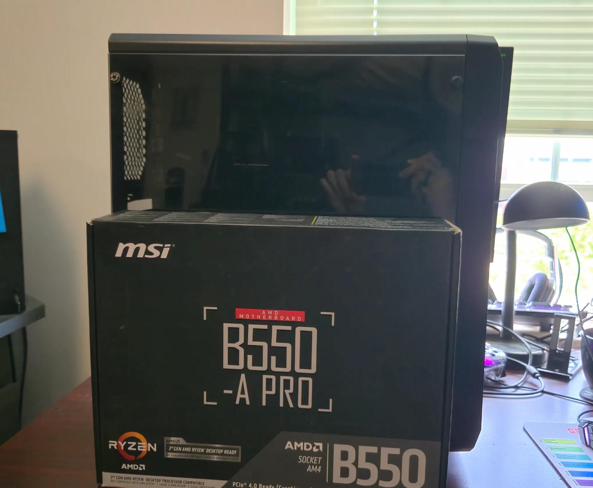 Mostly Functional: MSI B550-A-Pro, Zalman S2
