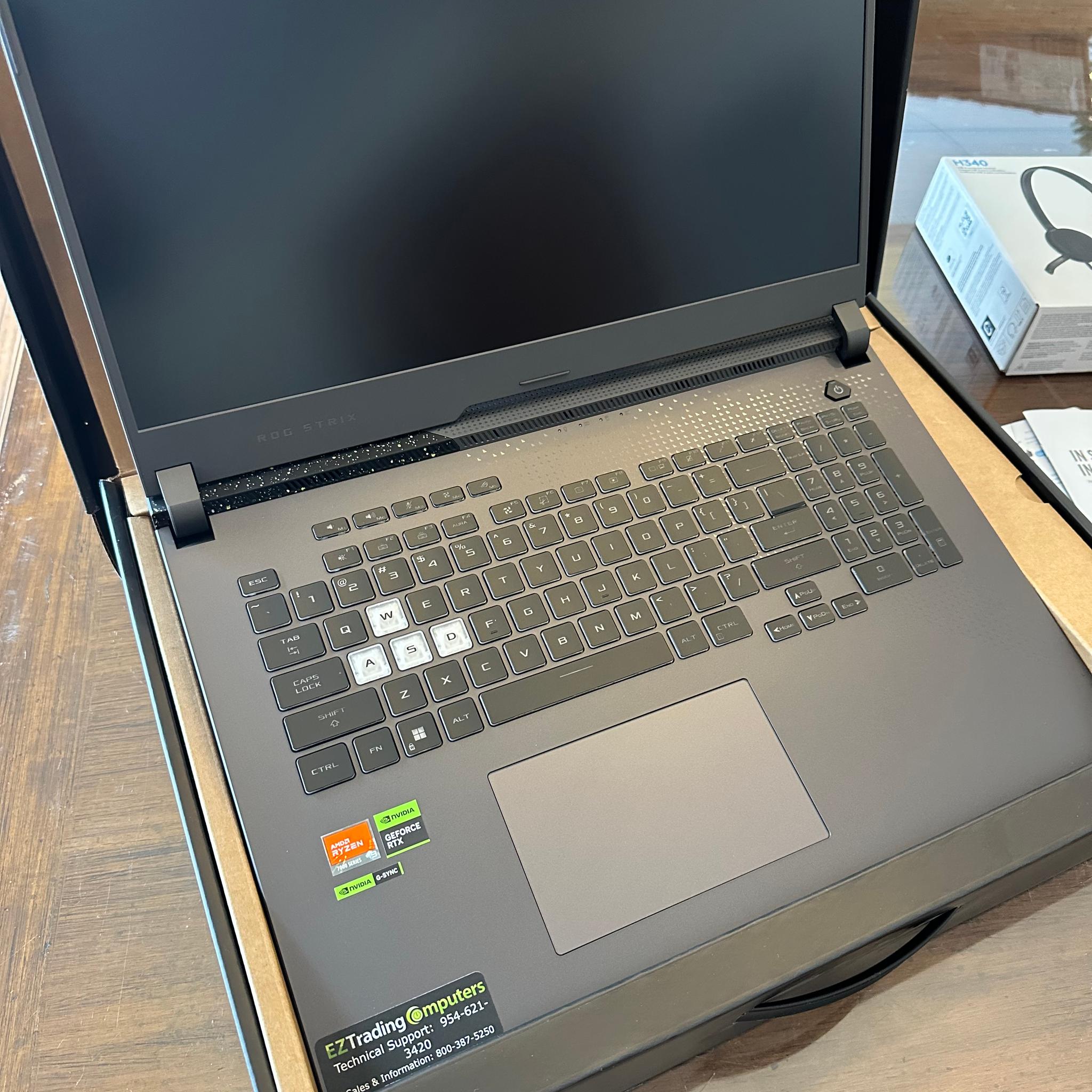 ASUS ROG Strix G17 - Stock Trading/Gaming Laptop & Accessories