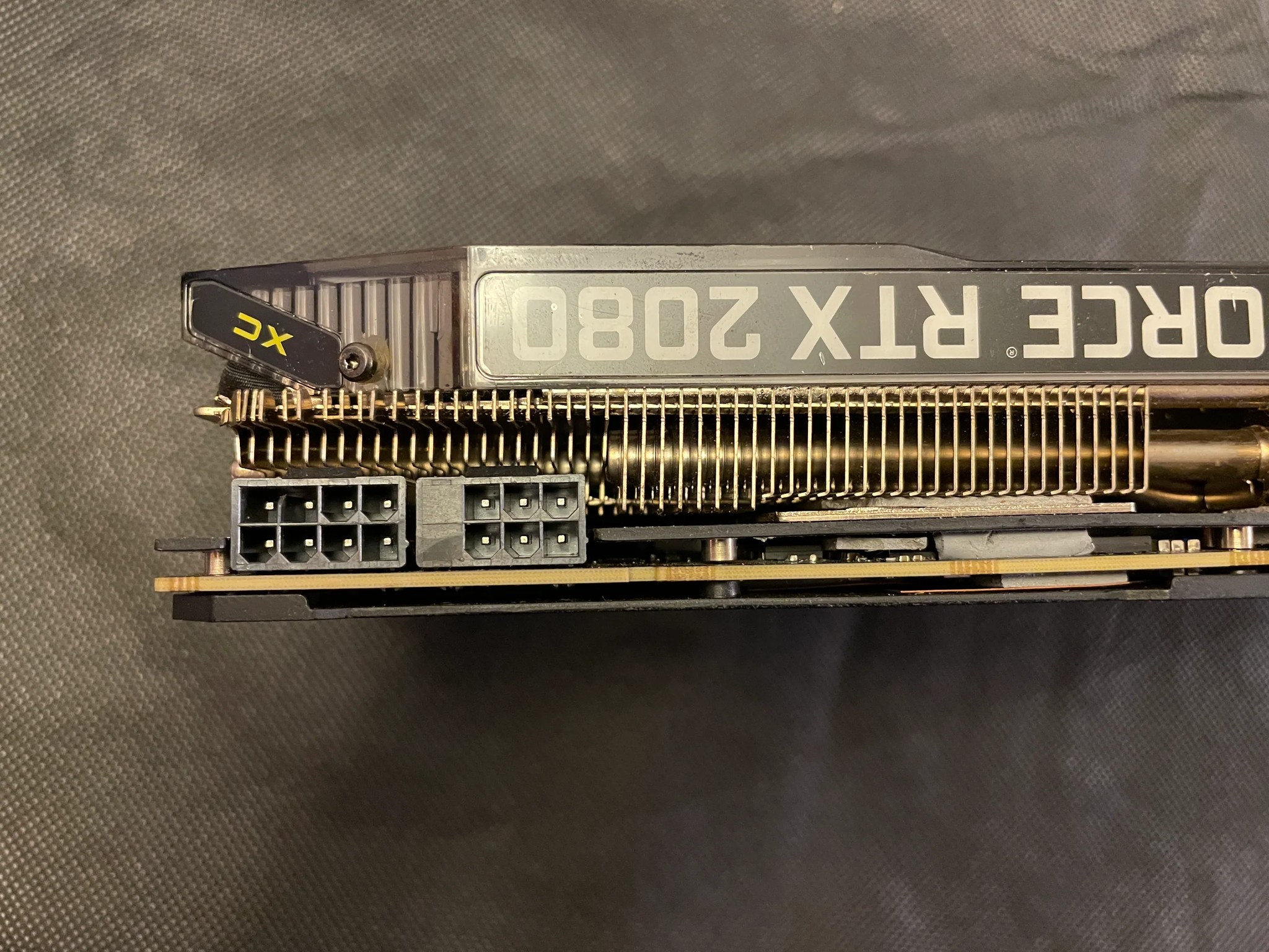 EVGA GeForce RTX 2080 XC GAMING, 08G-P4-2182-KR, 8GB GDDR6, Dual HDB Fans, RGB LED, Metal Backplate