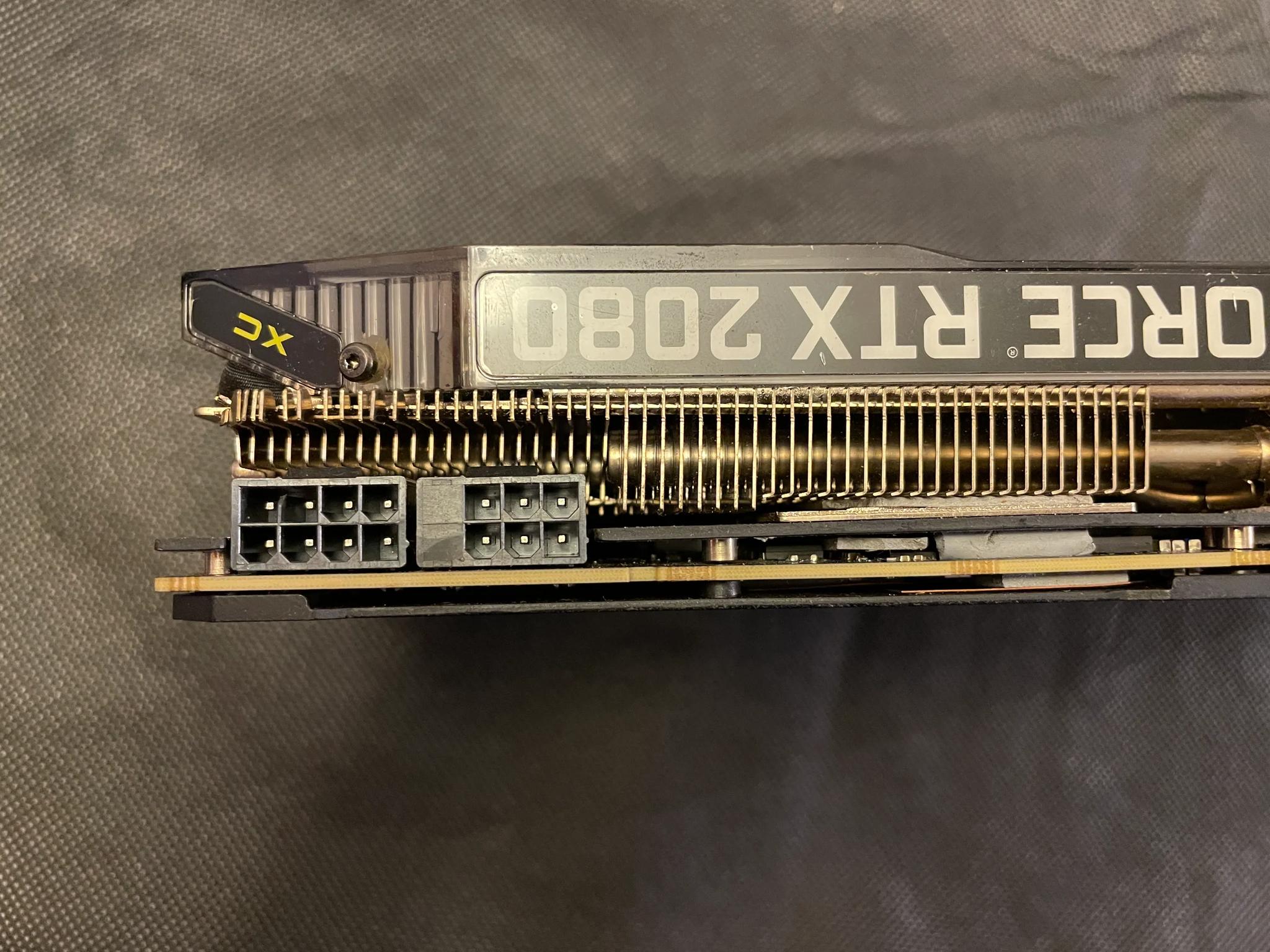 EVGA GeForce RTX 2080 XC GAMING, 08G-P4-2182-KR, 8GB GDDR6, Dual HDB Fans, RGB LED, Metal Backplate