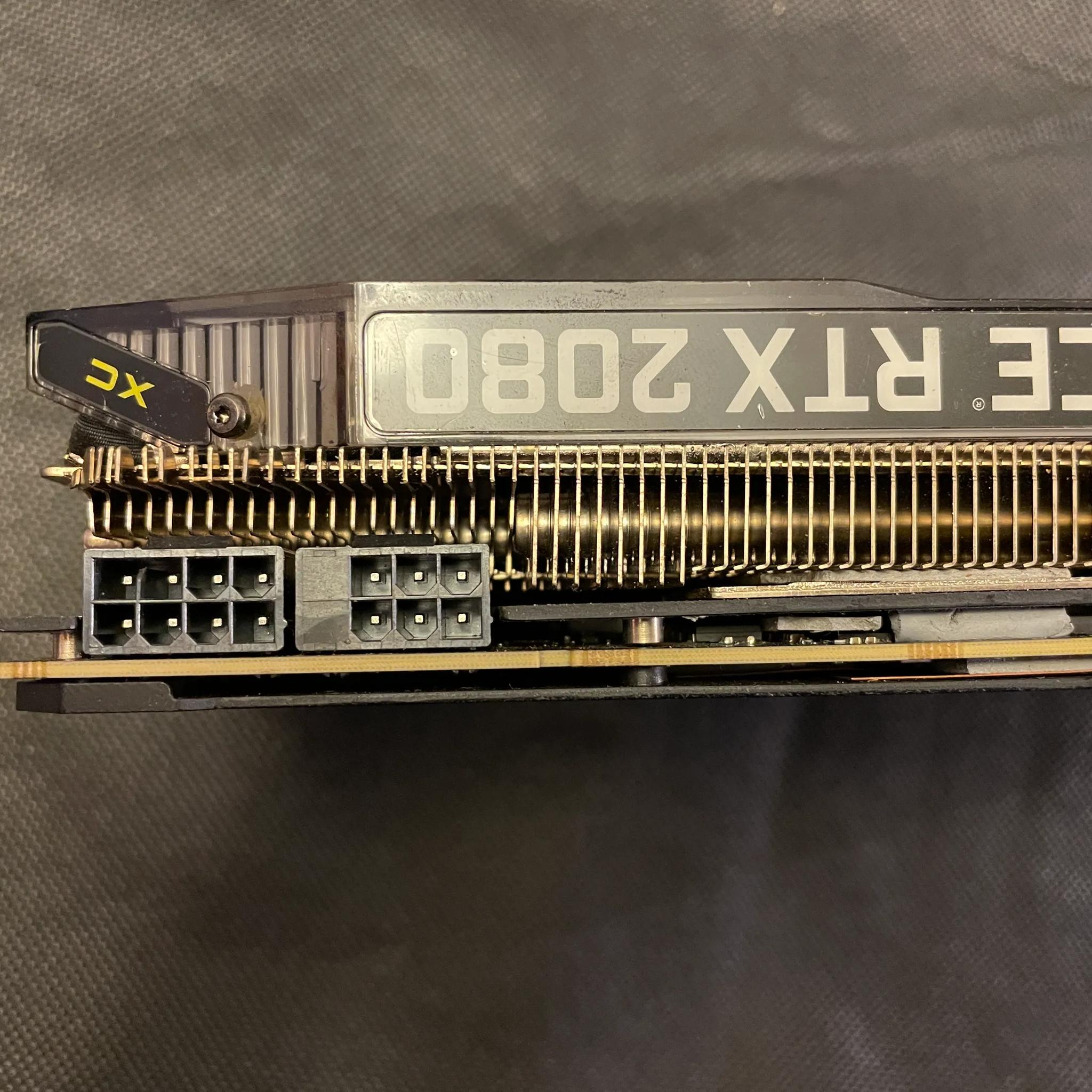 EVGA GeForce RTX 2080 XC GAMING, 08G-P4-2182-KR, 8GB GDDR6, Dual HDB Fans, RGB LED, Metal Backplate