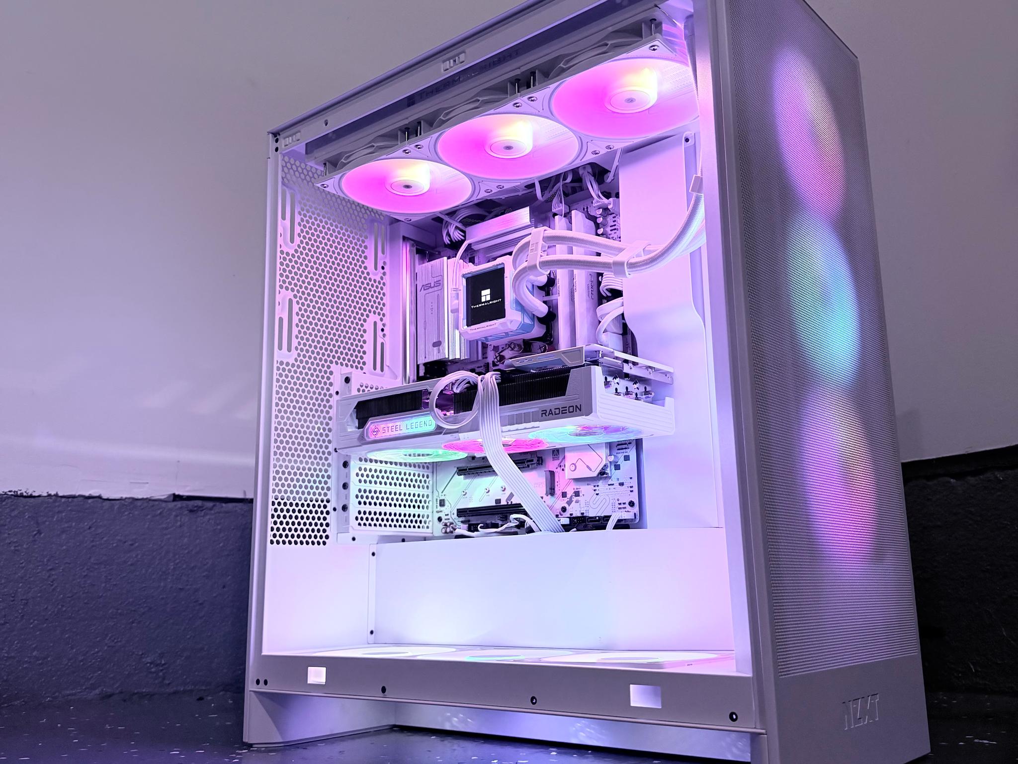 ⚪️"Polar Prism"❄️| 4K Gaming | Ryzen 7 9800X3D | RX 9070XT | 32GB 6400 mt/s DDR5 | 3TB Storage