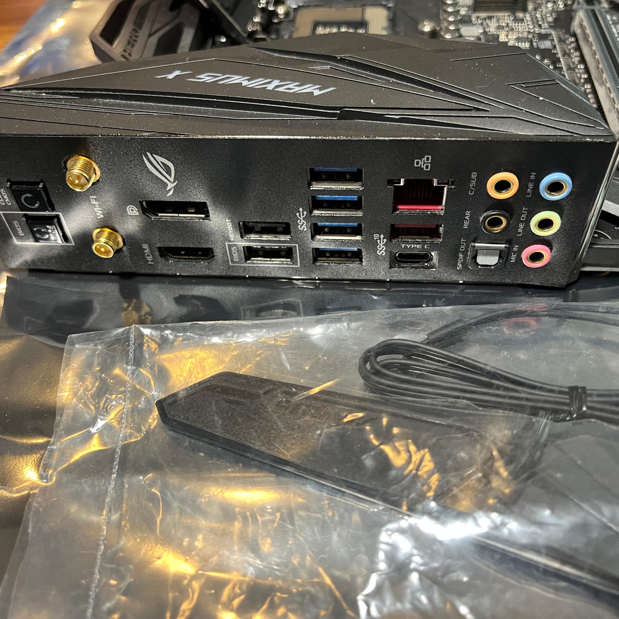 Asus ROG Maximus X Hero Wi-Fi AC LGA 1151 ATX Intel Z370 DDR4 Motherboard