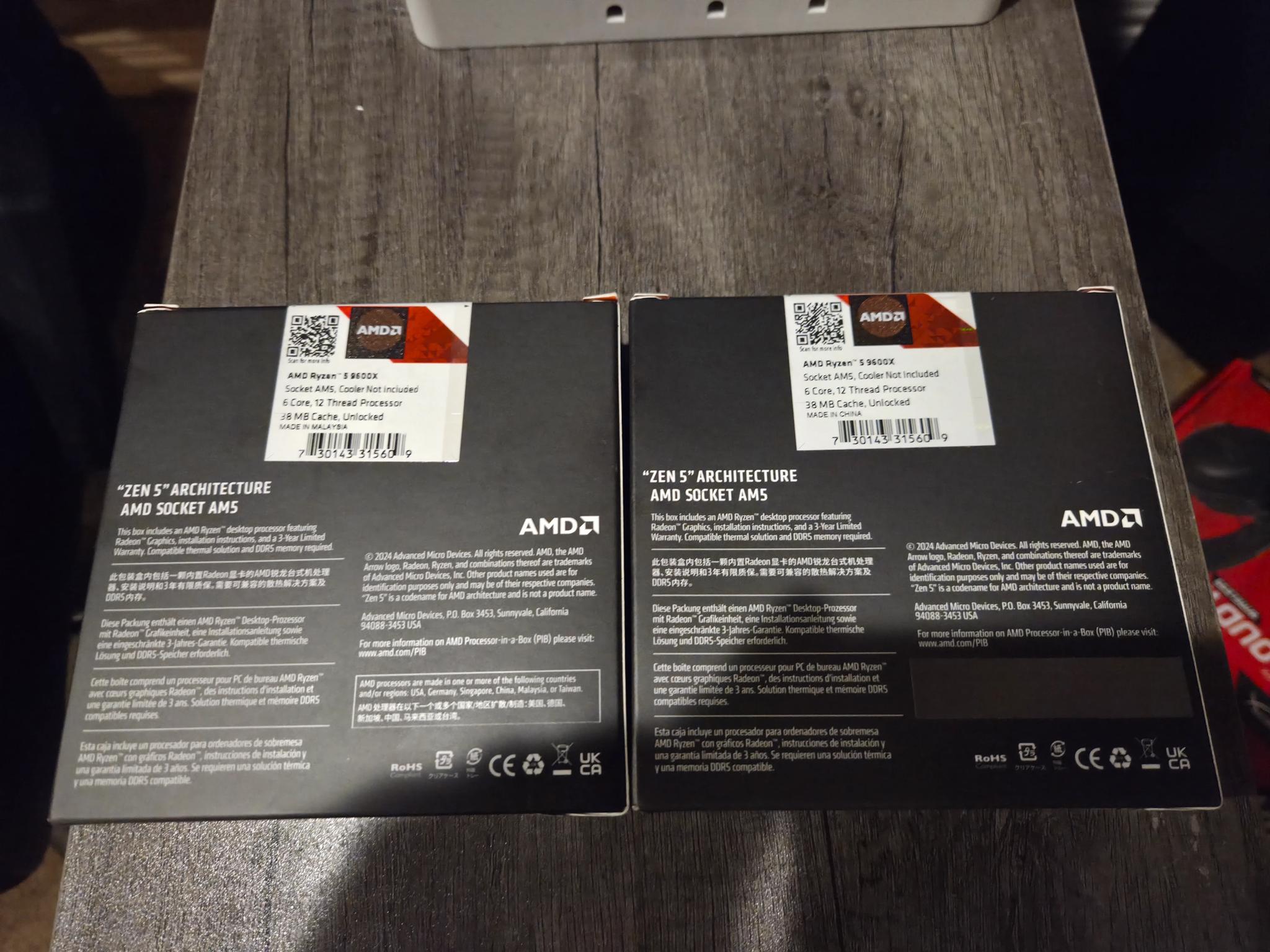 AMD Ryzen 5 9600X BNIB Sealed!
