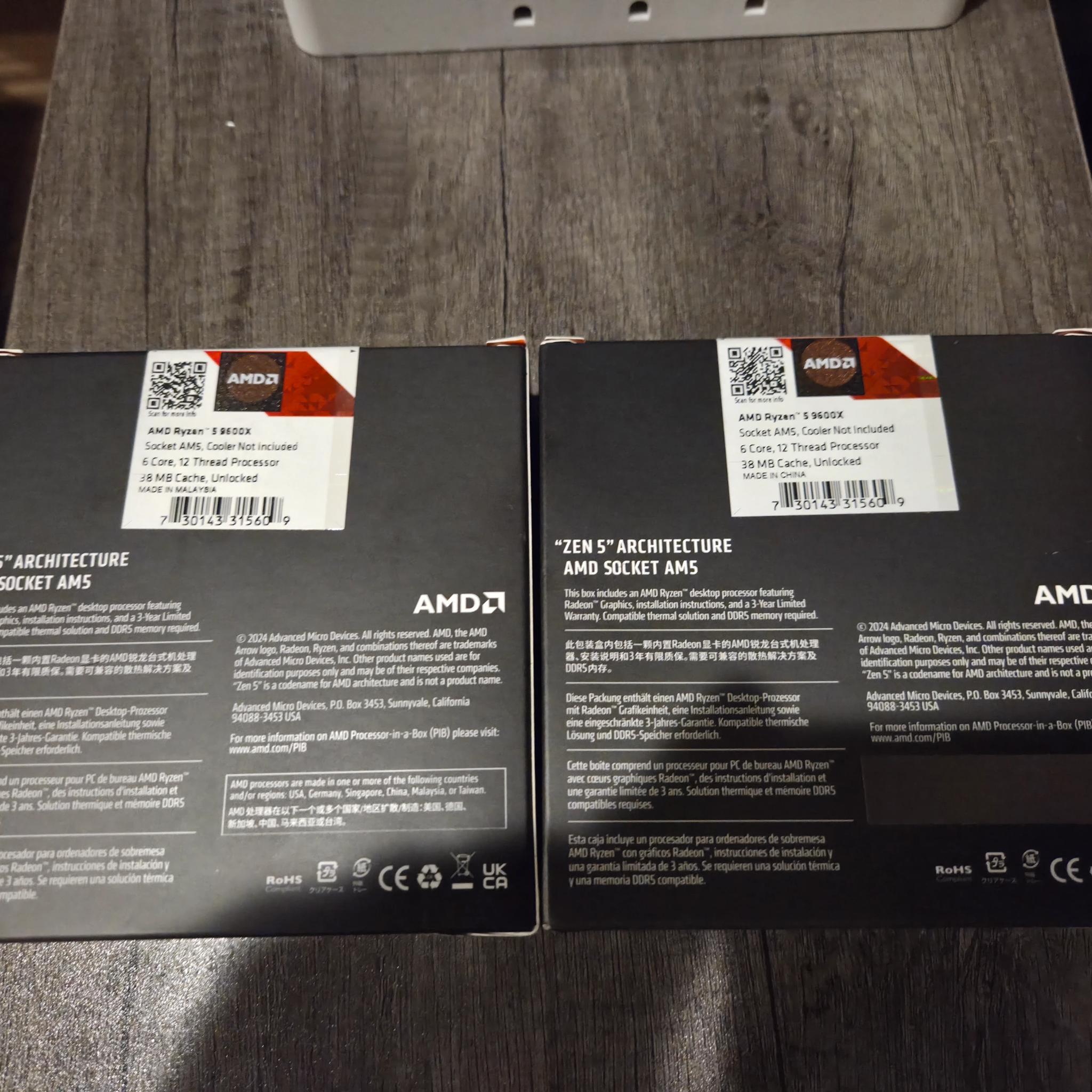 AMD Ryzen 5 9600X BNIB Sealed!