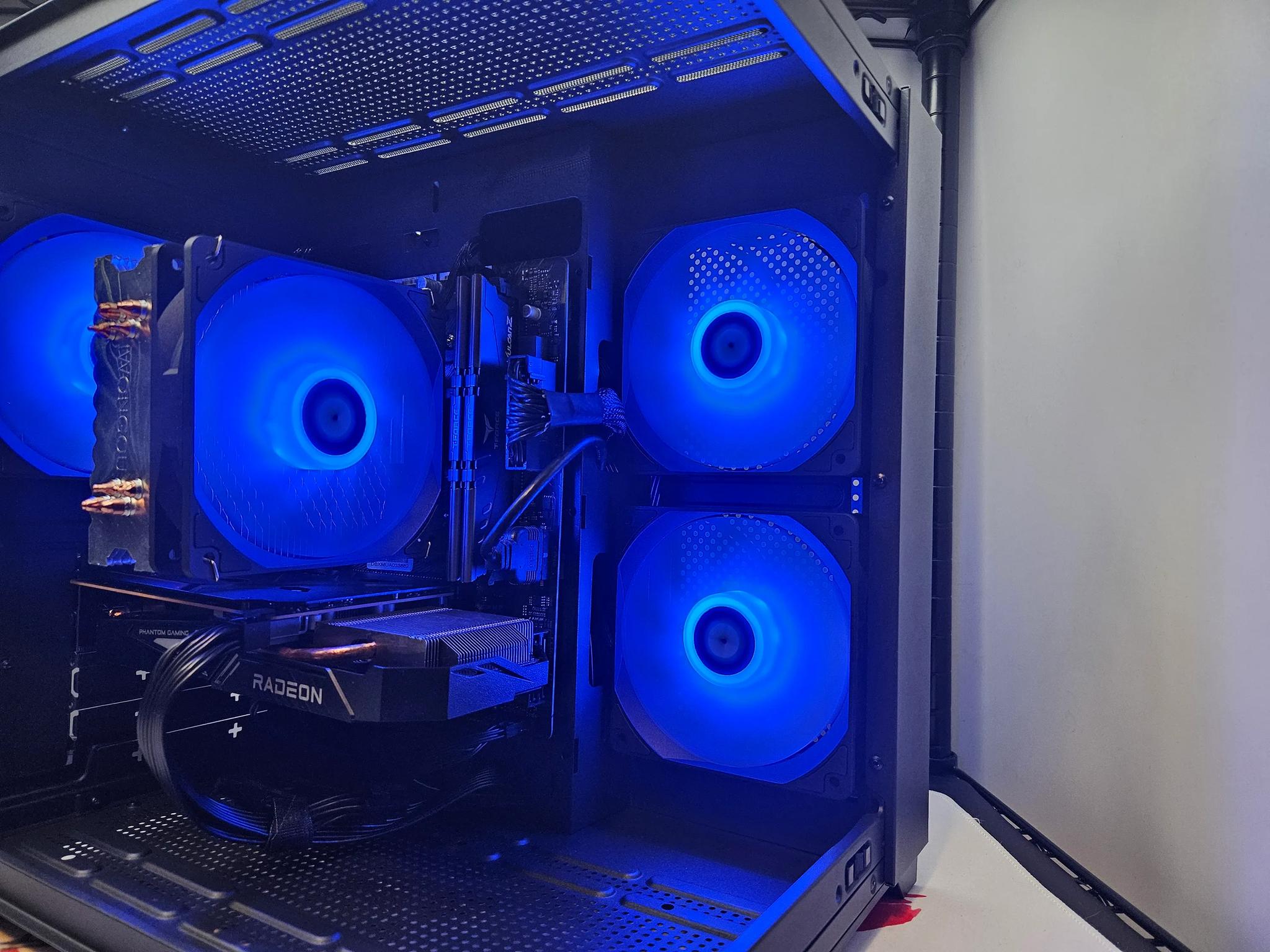 Limited time deal! Dark side Air Rig Ryzen 5 5500 / 16GB DDR4 / 512GB SSD / RX6500XT