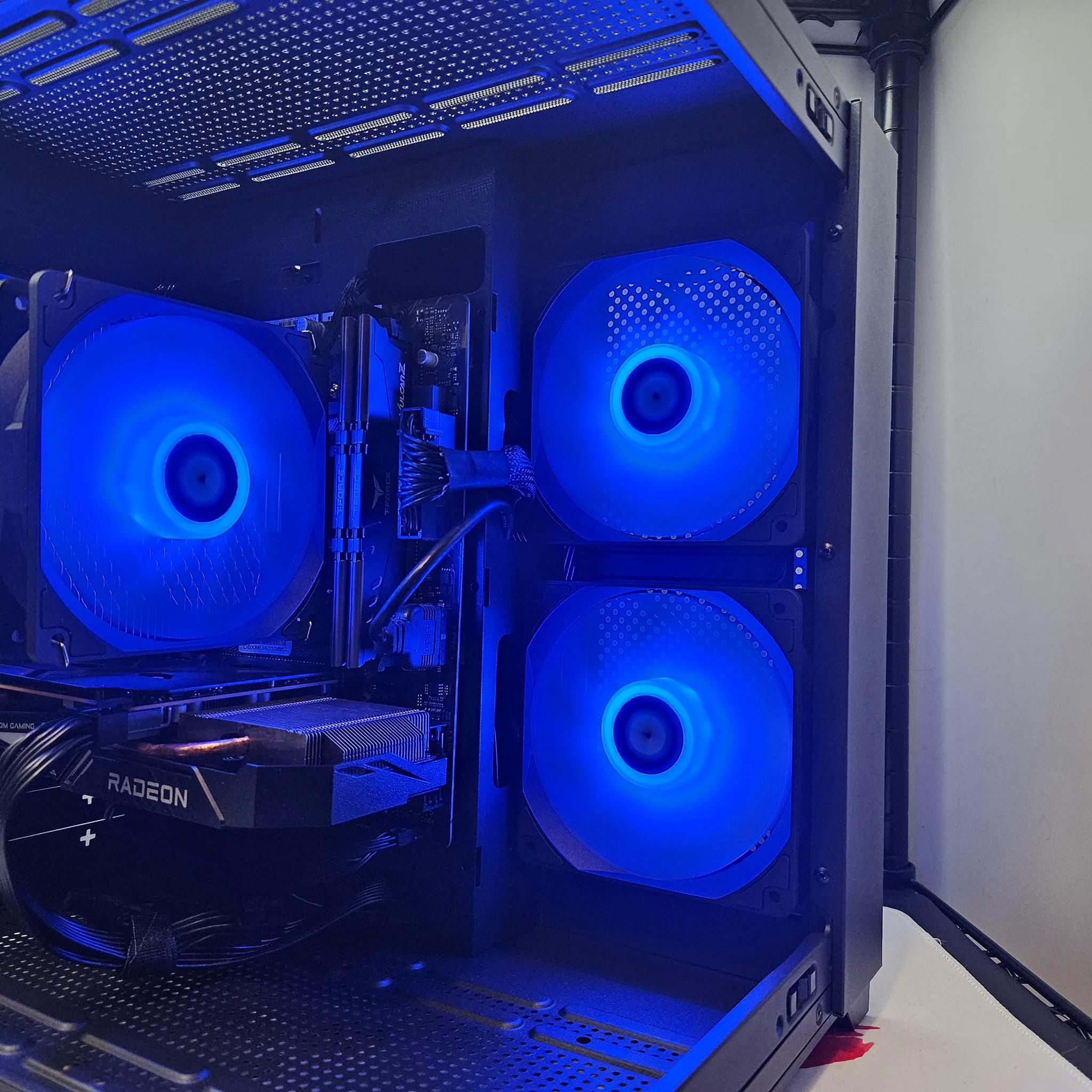 Limited time deal! Dark side Air Rig Ryzen 5 5500 / 16GB DDR4 / 512GB SSD / RX6500XT