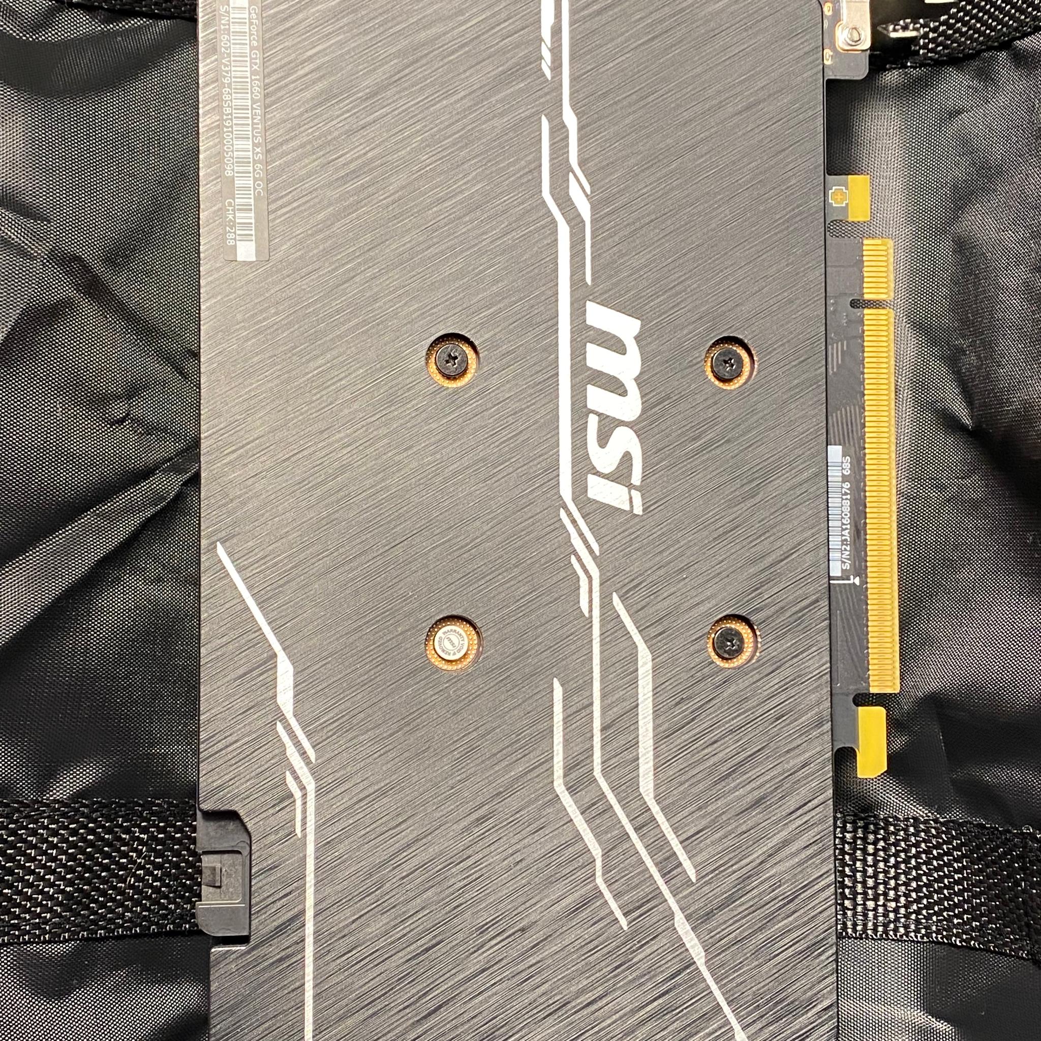 MSI VENTUS XS GeForce GTX 1660 Ti