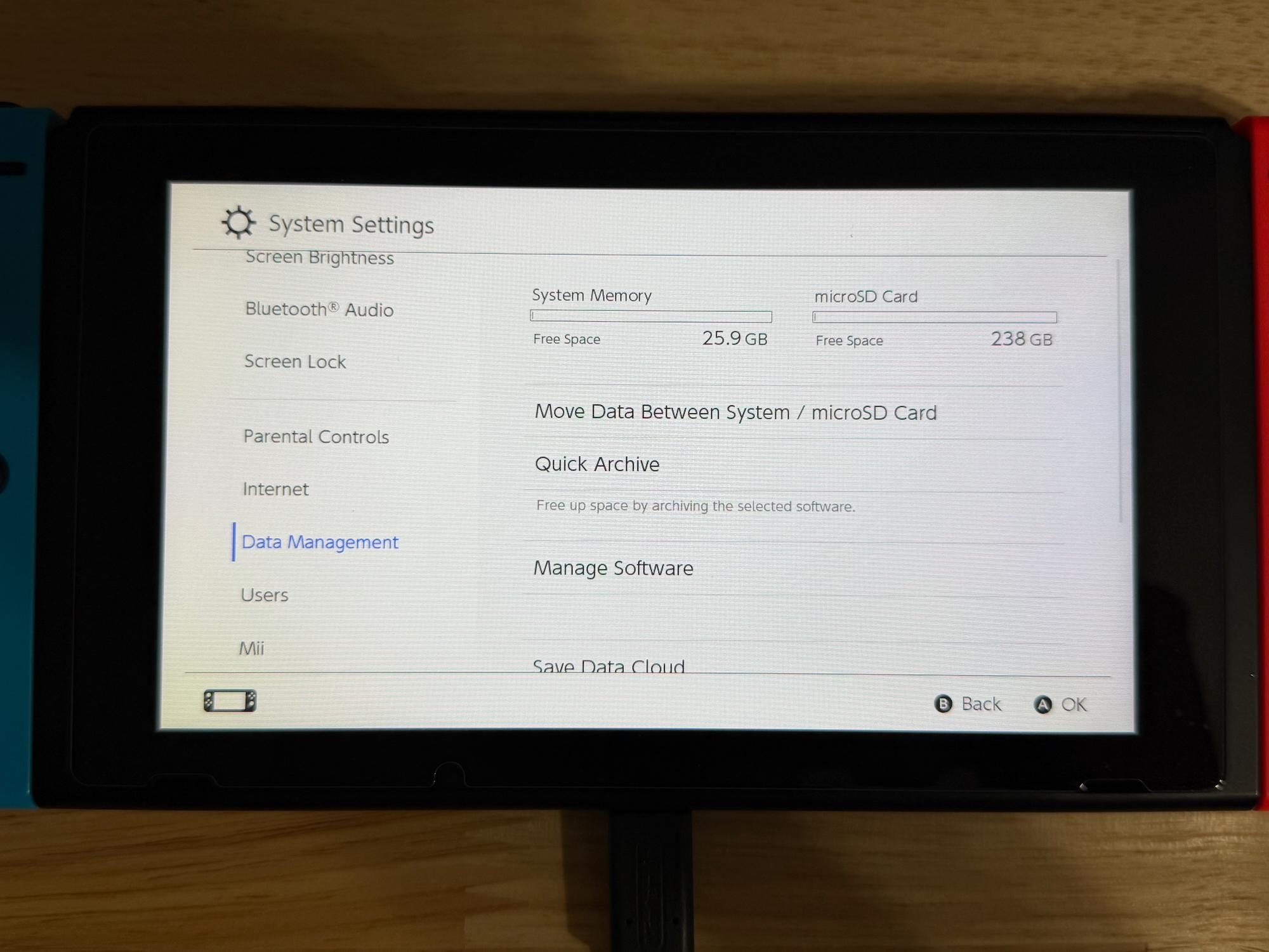 Nintendo Switch Partial Box Set (Unpatched) + 256GB microSD + Carrying Case
