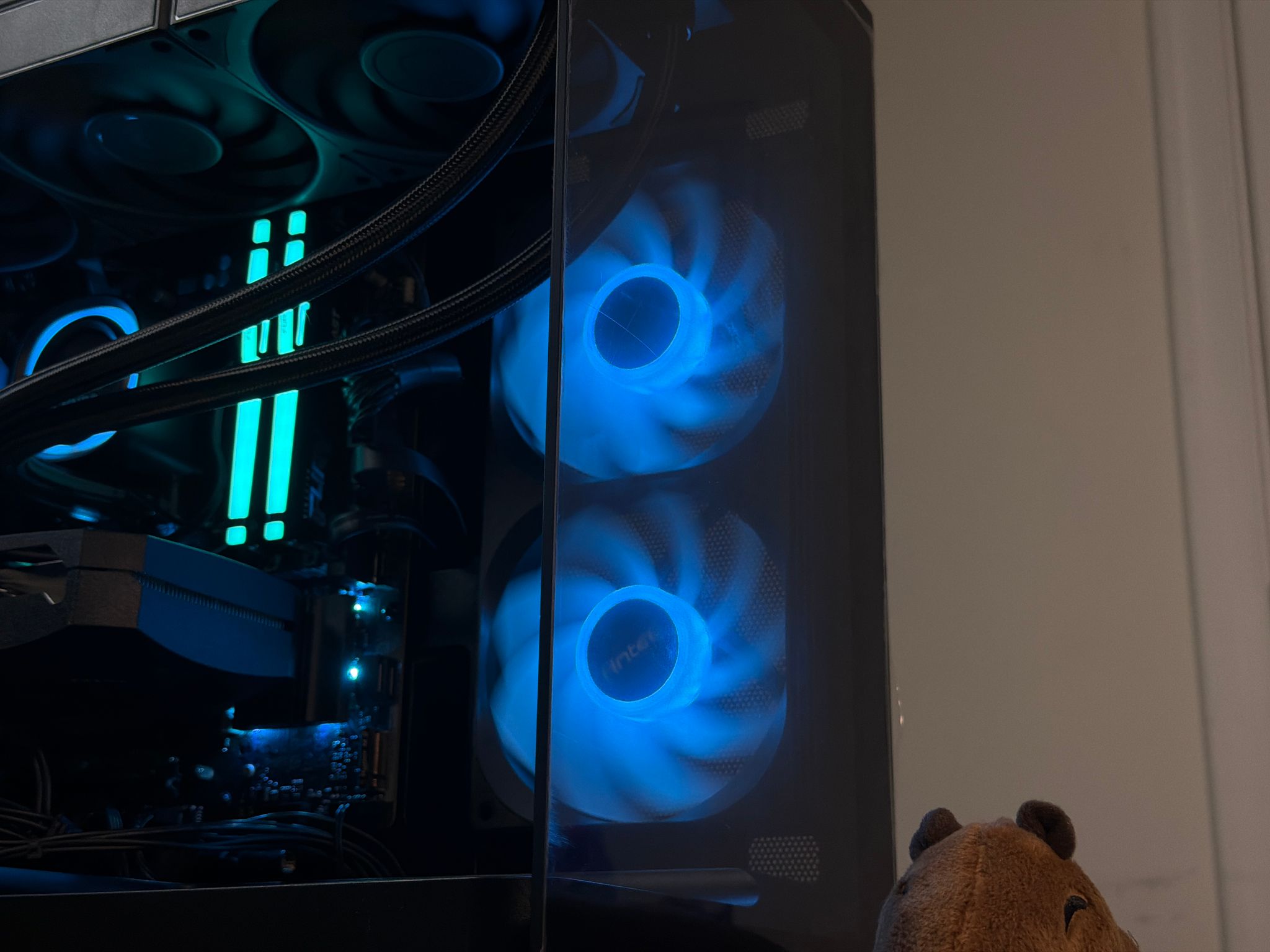 ♠️⚡🗡️ Black Gaming PC | Ryzen 5 9600x, RTX 5060 Ti, 16GB RAM, 1TB SSD, | CUSTOMIZABLE LCD SCREEN