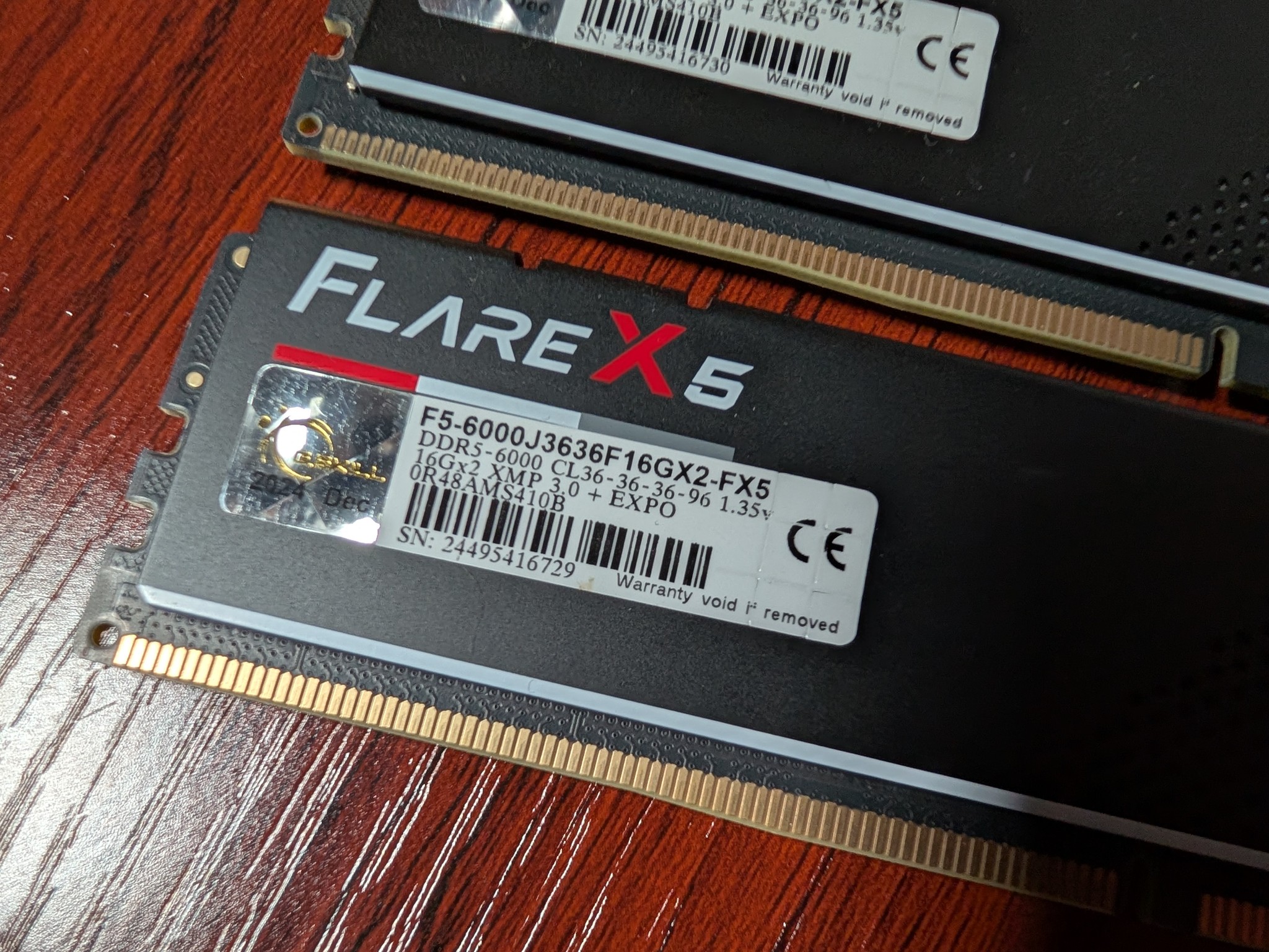 G.Skill Flare X5 32GB (2x16GB) DDR5 6000 RAM