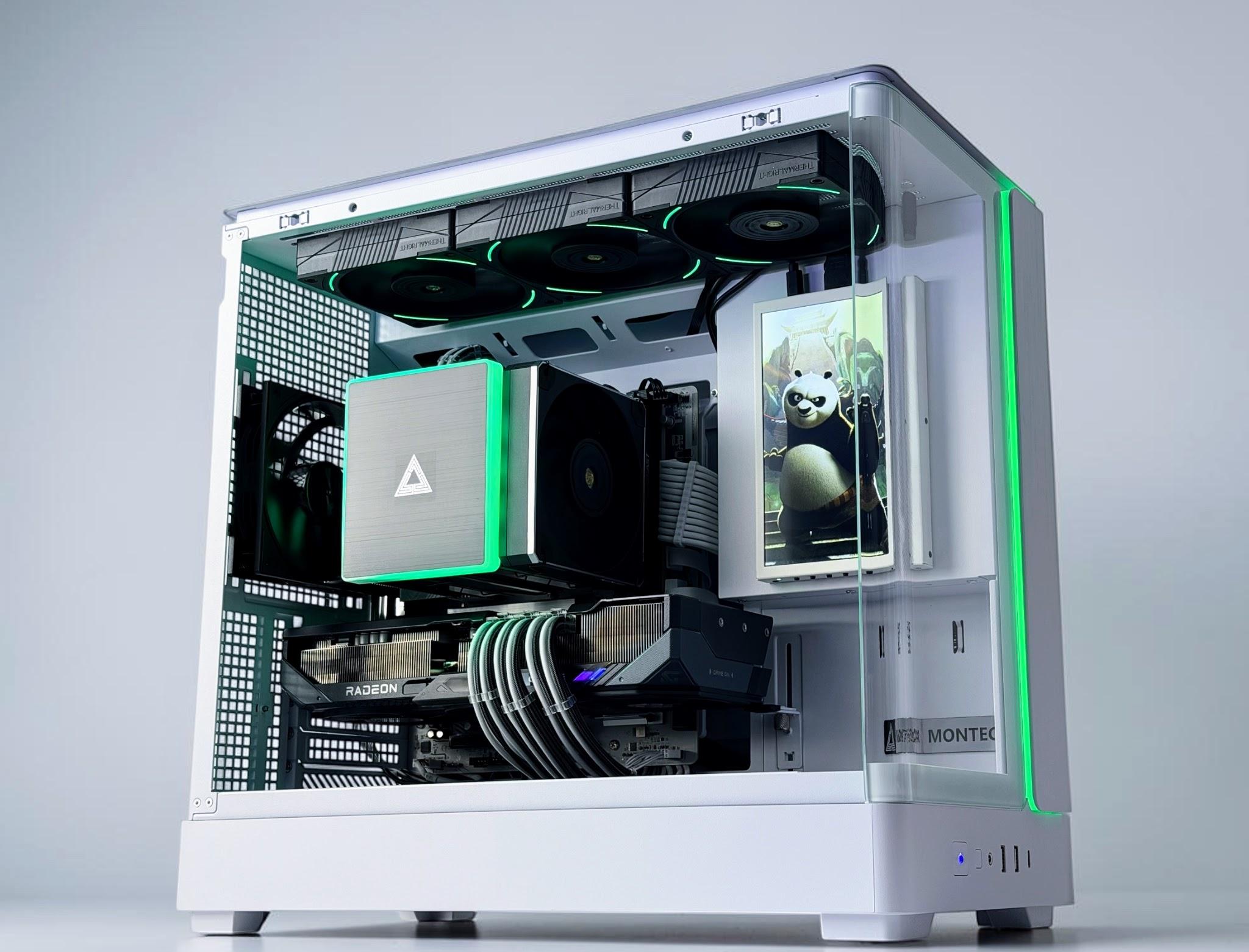 🥋P🐼ྀིnda ⚪ AMD RX 9070 XT 16GB⚪ AMD RYZEN 7 7800X3D ⚪32GB DDR5⚪1TB NVME