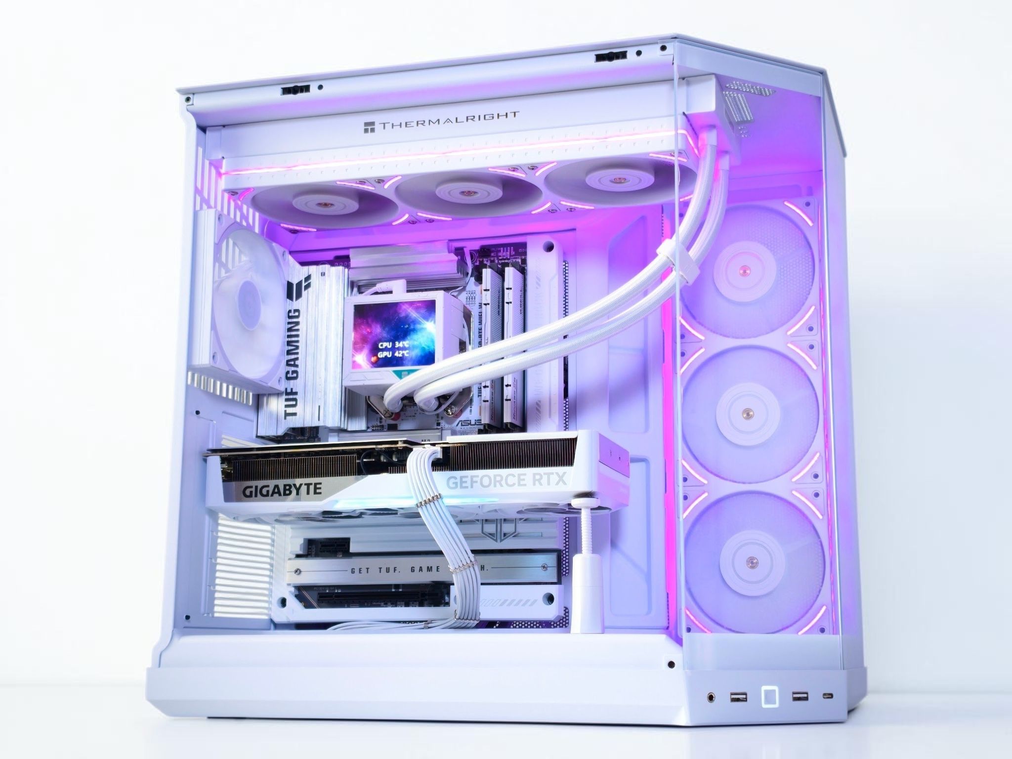 ❄️🥶Cryo V1❄NVIDIA RTX 5070 Ti  16GB❄AMD Ryzen 7 9800X3D❄32GB DDR5❄2TB NVME