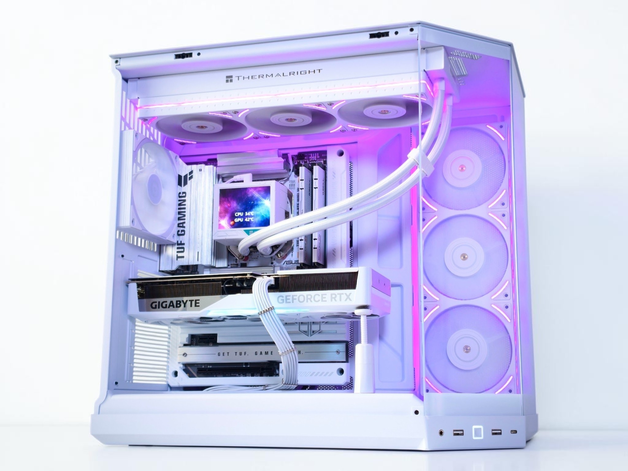 ❄️🥶Cryo V1❄NVIDIA RTX 5070 Ti  16GB❄AMD Ryzen 7 9800X3D❄32GB DDR5❄2TB NVME
