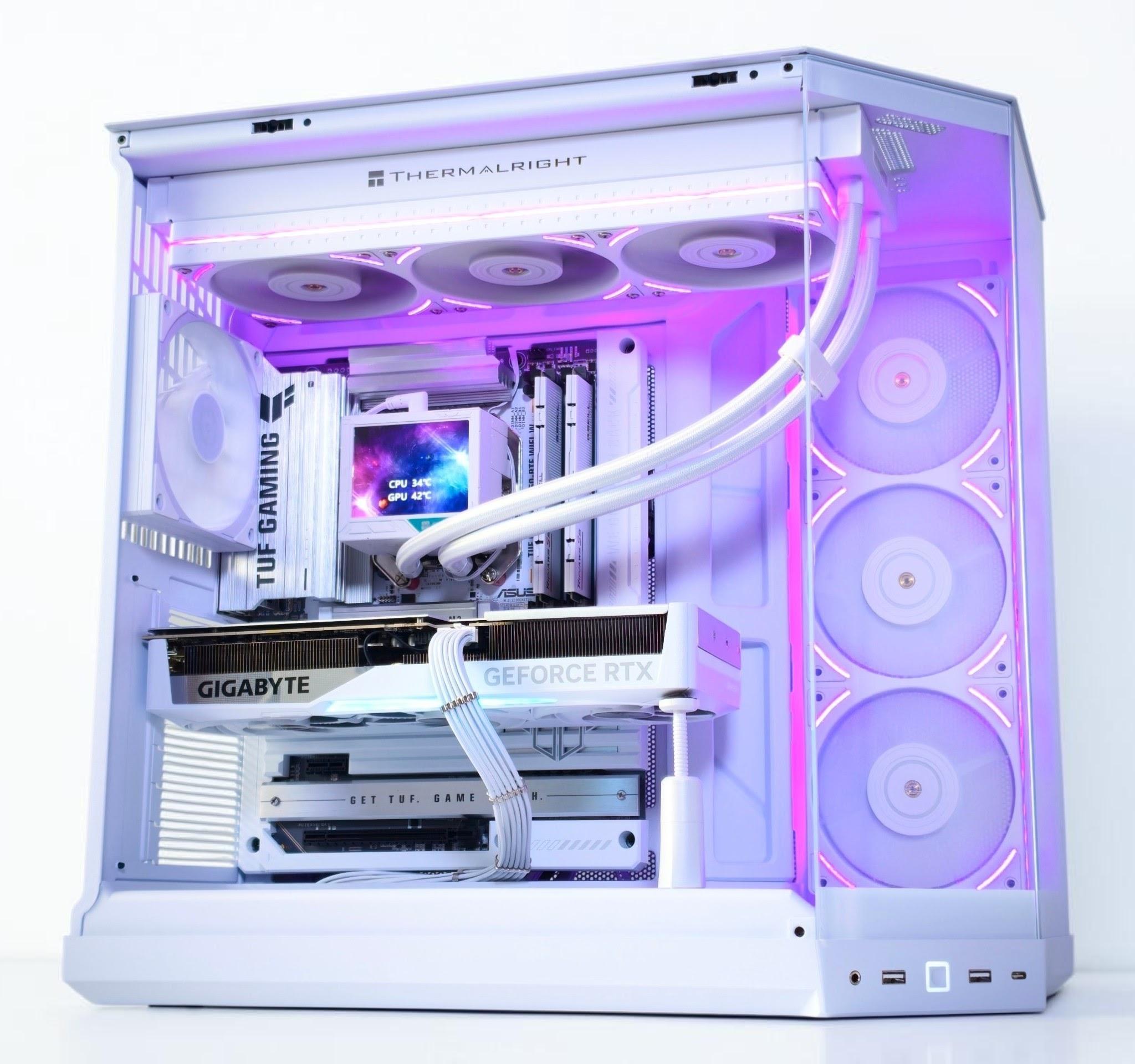 ❄️🥶Cryo V1❄NVIDIA RTX 5070 Ti  16GB❄AMD Ryzen 7 9800X3D❄32GB DDR5❄2TB NVME