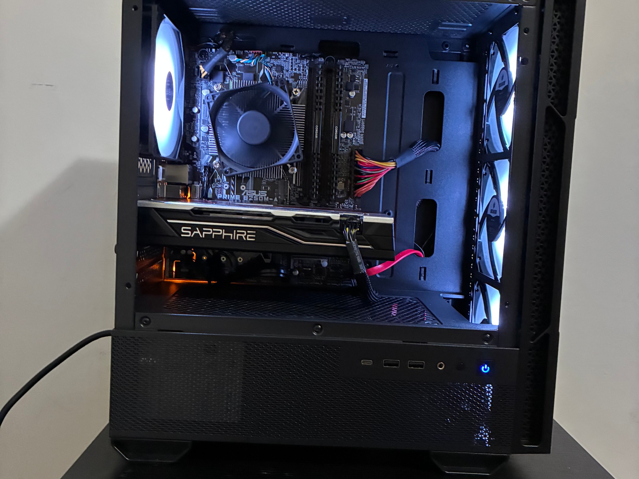 Budget Gaming PC | RX 580 8G | Intel i5-7400 | 1TB Storage | 16GB Ram | 500w PSU