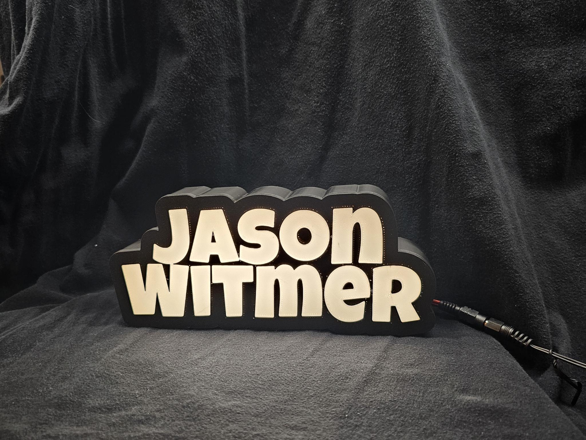 Customized LED Text Signs (Gamertags, Business Signs, Etc)