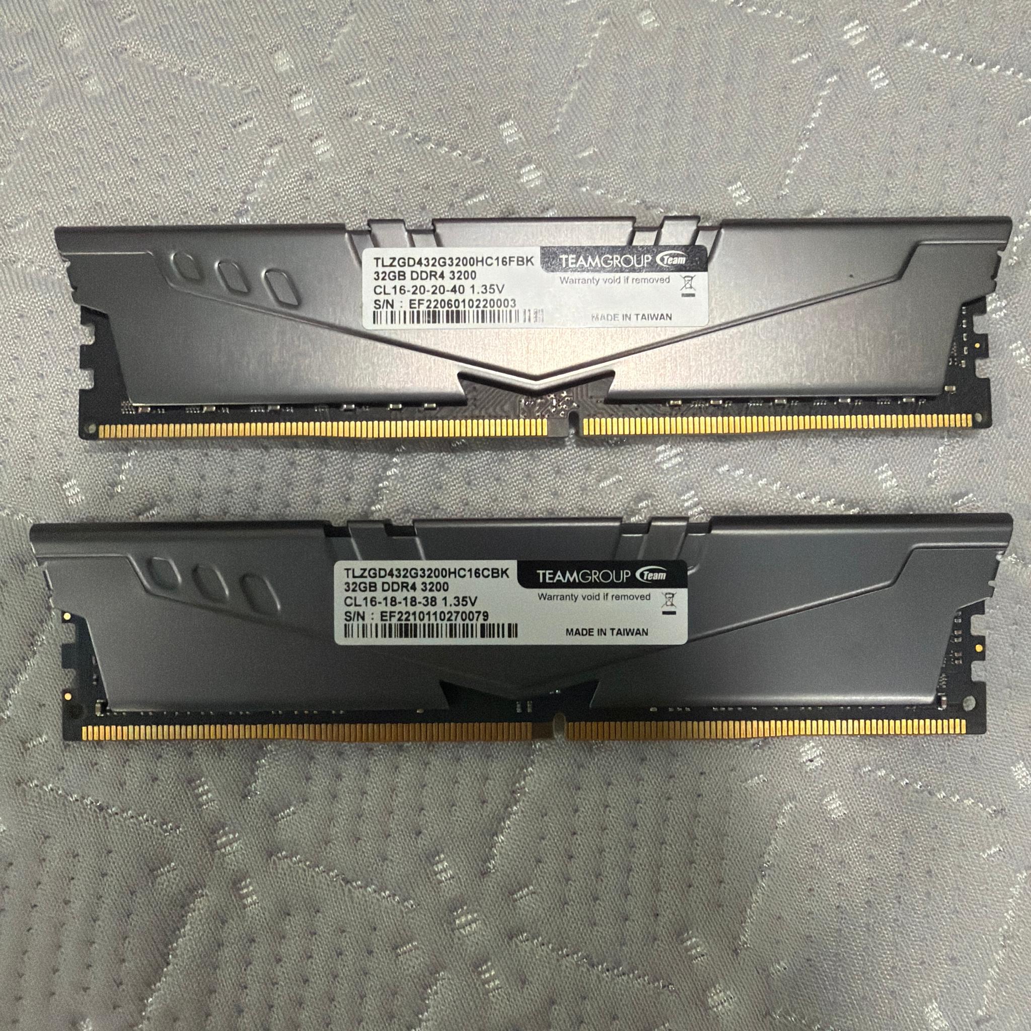 T-Force Vulcan Z 64 GBs 3200 Mt/s
