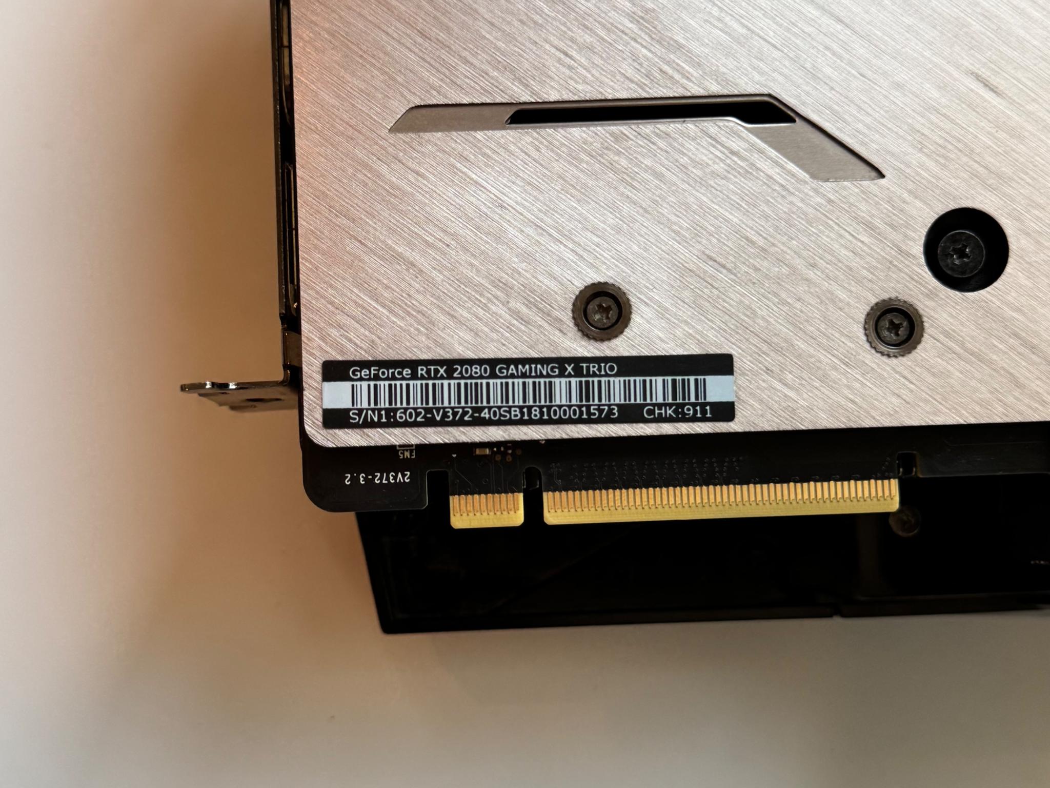 MSI GeForce RTX 2080 Gaming X Trio