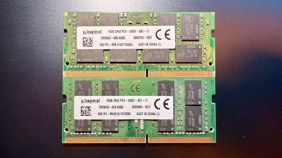 Kingston SODIMM 32GB Kit (2x16GB) DDR4 2400 Laptop Notebook RAM
