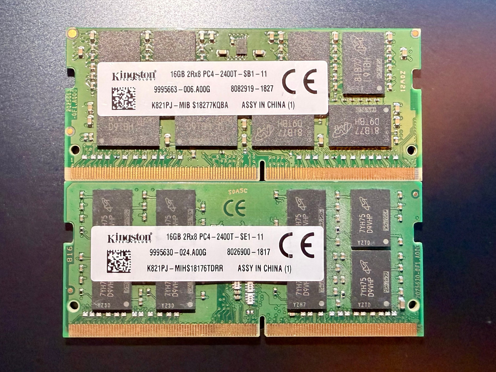 Kingston SODIMM 32GB Kit (2x16GB) DDR4 2400 Laptop Notebook RAM Memory