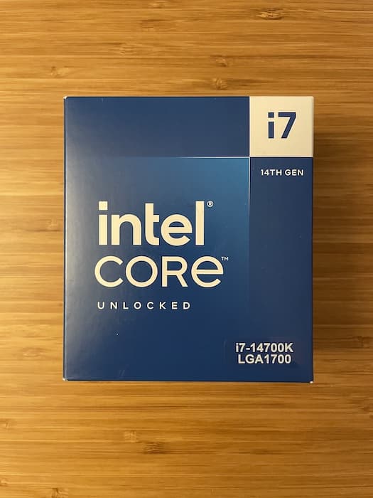 Intel Core i7-14700K CPU (New - Factory Sealed)